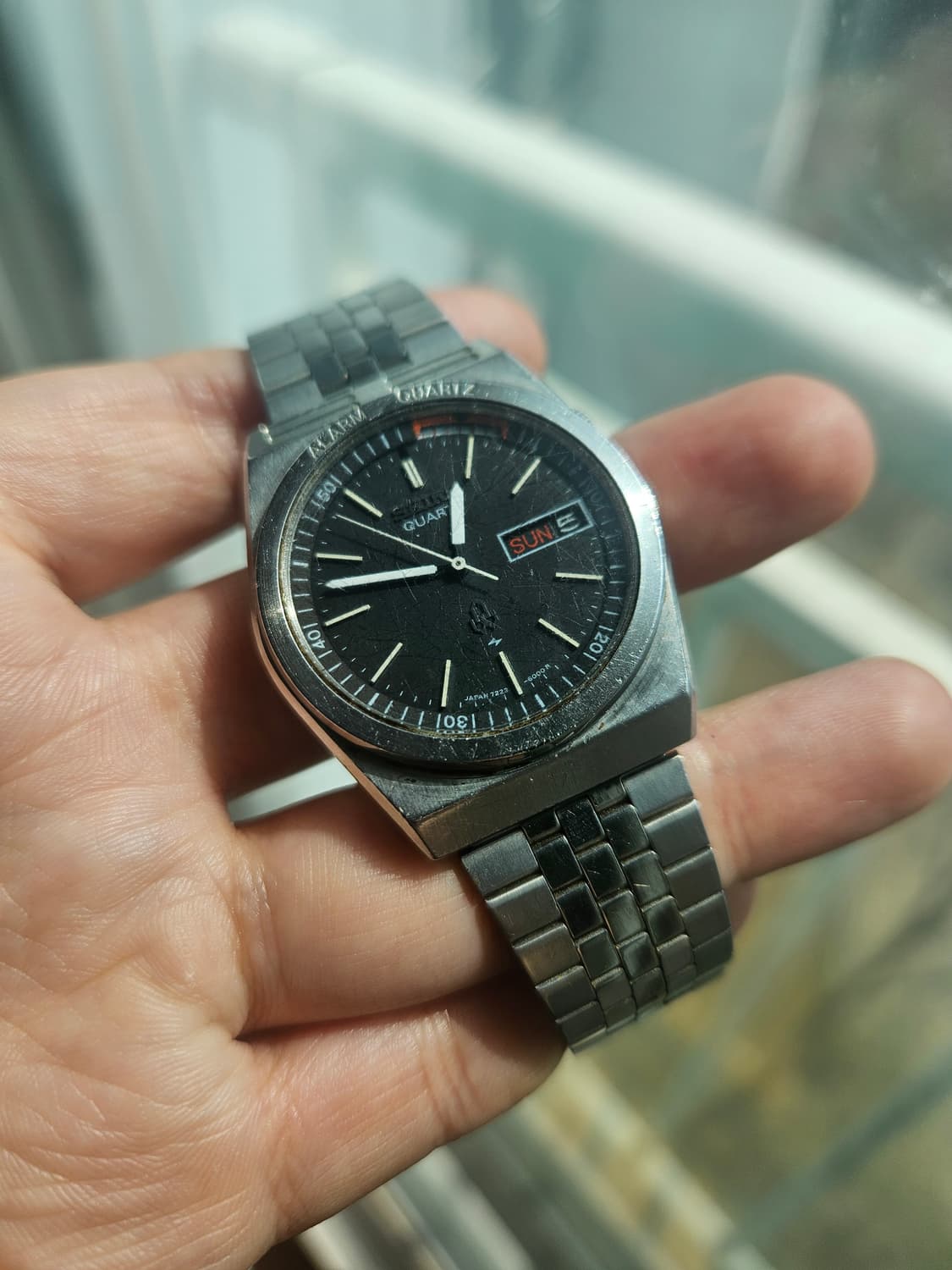 1980s 세이코 알람 쿼츠 초희귀 빈티지 시계 상품이미지3