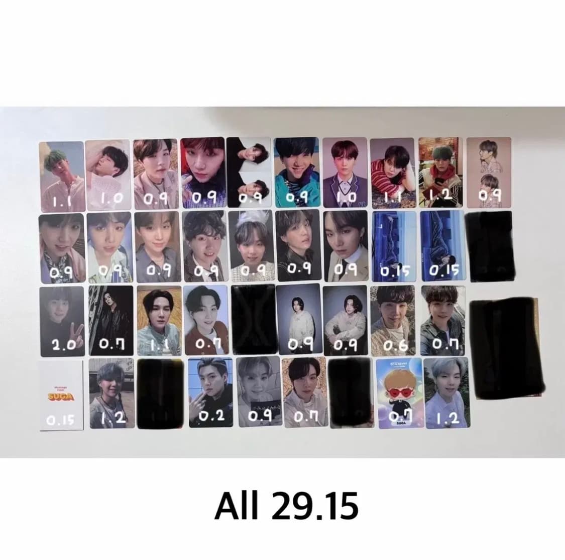 방탄 버터공방 옛투컴cgv특전 메모리즈 포카 bts v jk jimin 상품이미지2