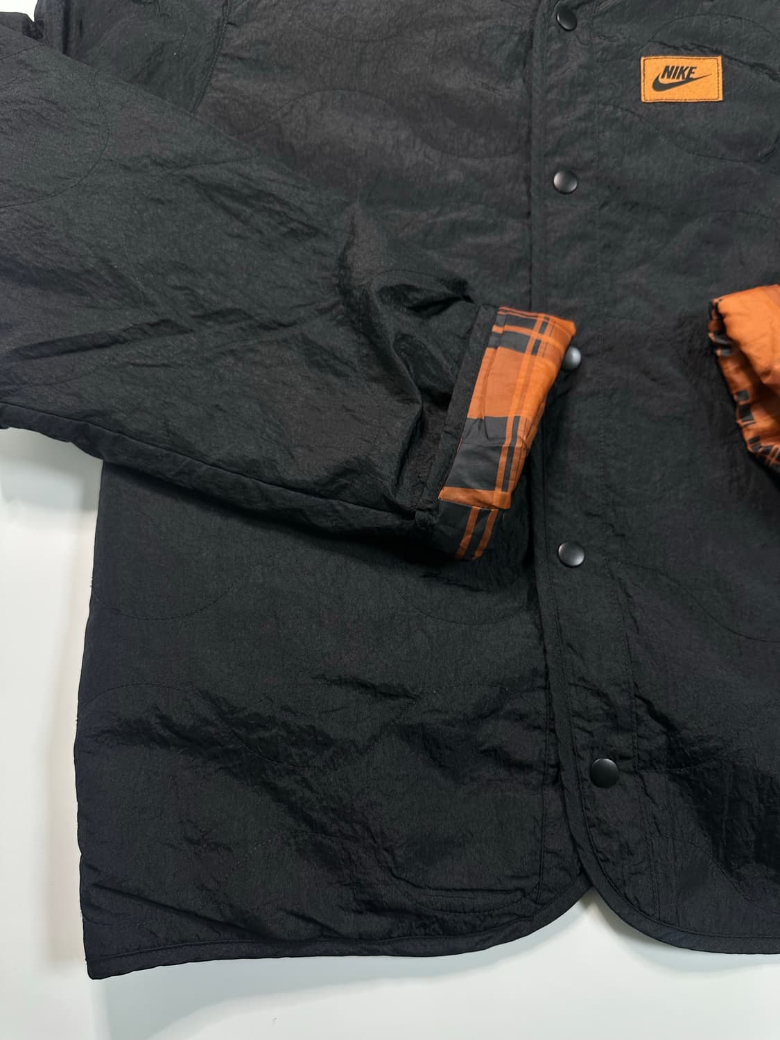 나이키 블랙 나일론 자켓 상품이미지4