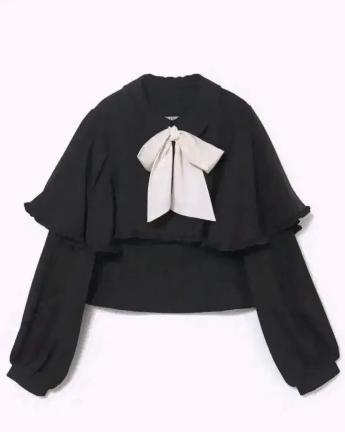 버블즈 케이프 리본 셋업 상품이미지3