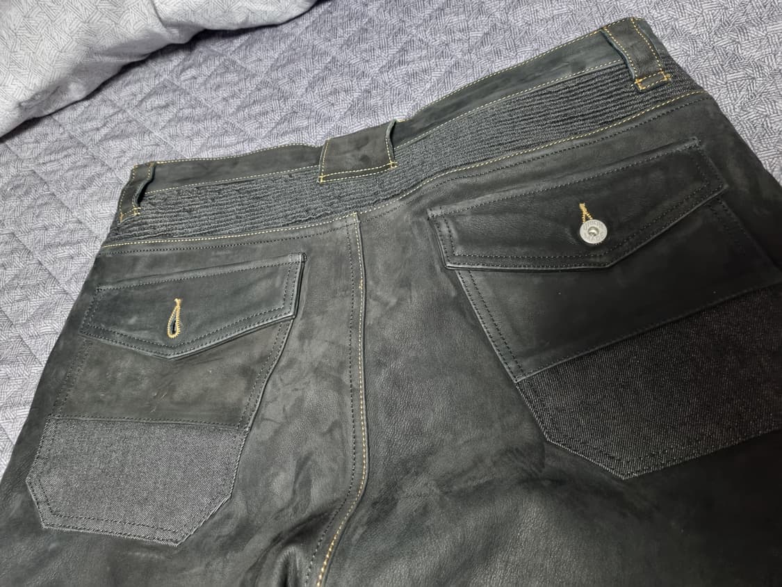 산양가죽 라이딩진 36사이즈 상품이미지3