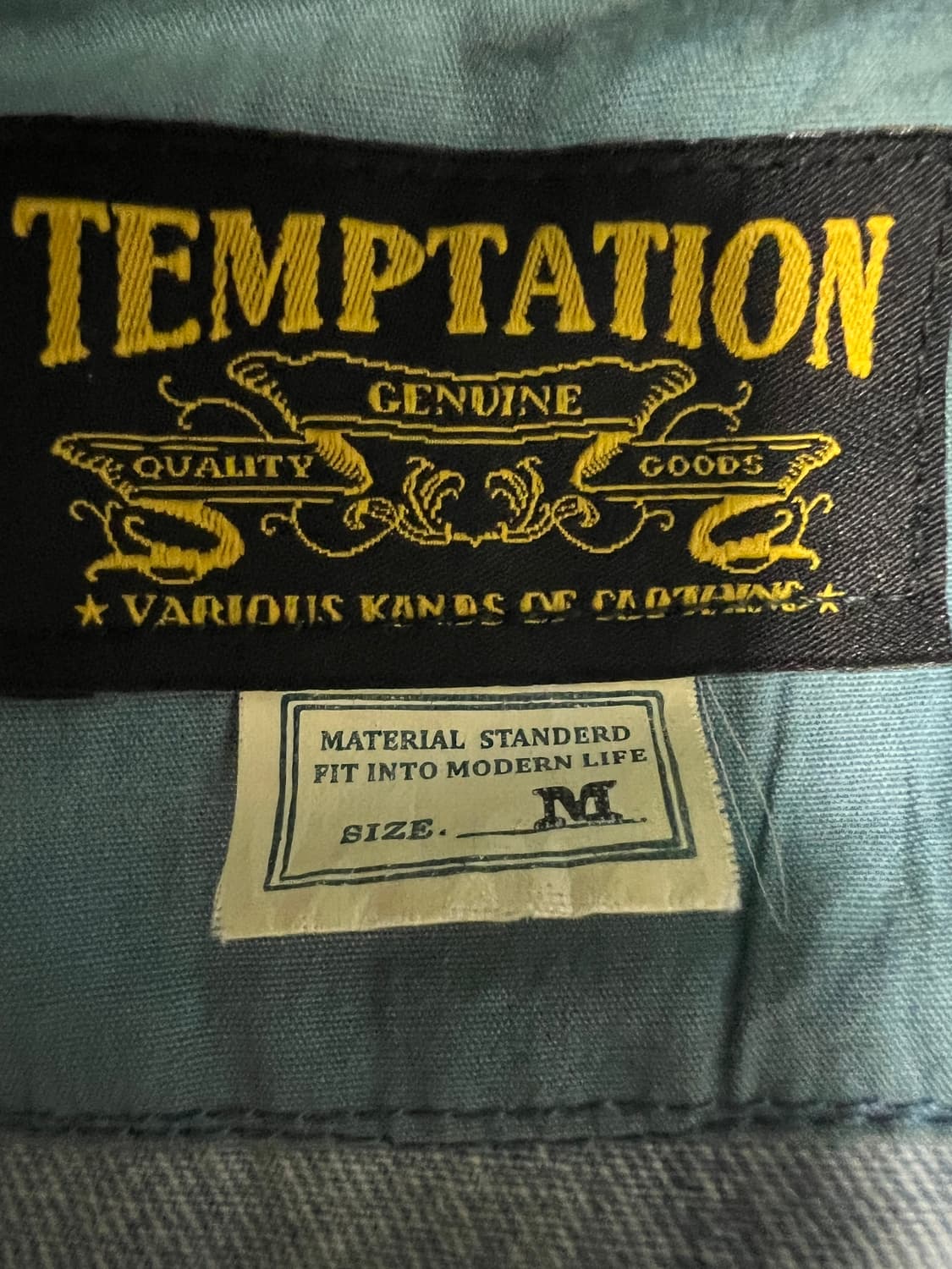 [M] 빈티지 블루종 청자켓 상품이미지2