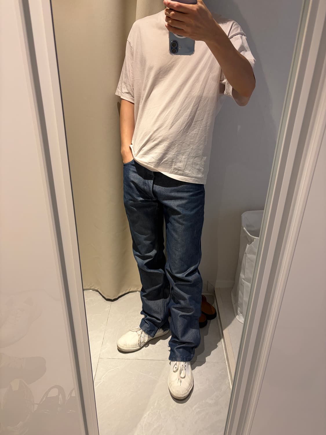 헬무트랭 코티드 데님 팬츠 상품이미지9