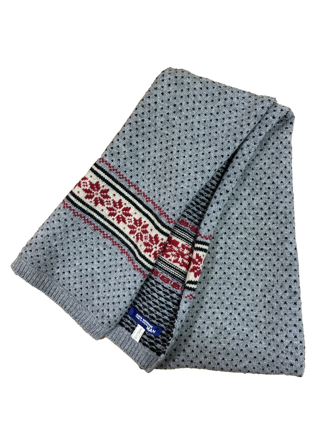 준야와타나베 fair isle knit muffler 상품이미지4