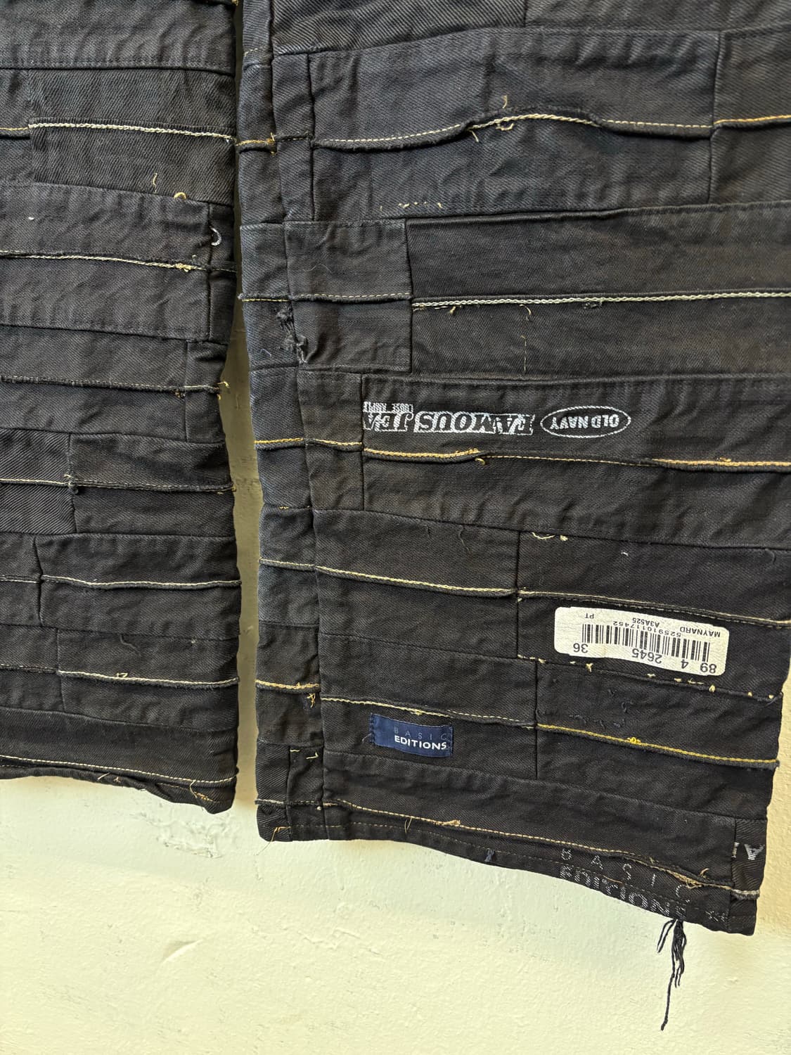 리바이스 빈티지 리메이크 흑청 데님 팬츠 상품이미지6