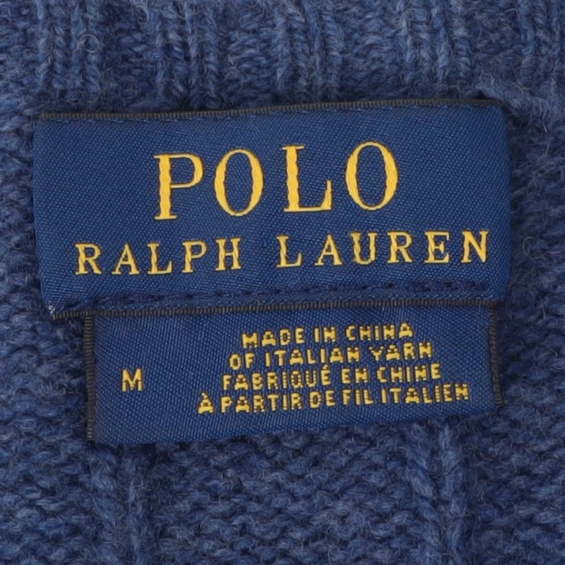 폴로 랄프로렌 블루 울 캐시미어 니트 상품이미지7