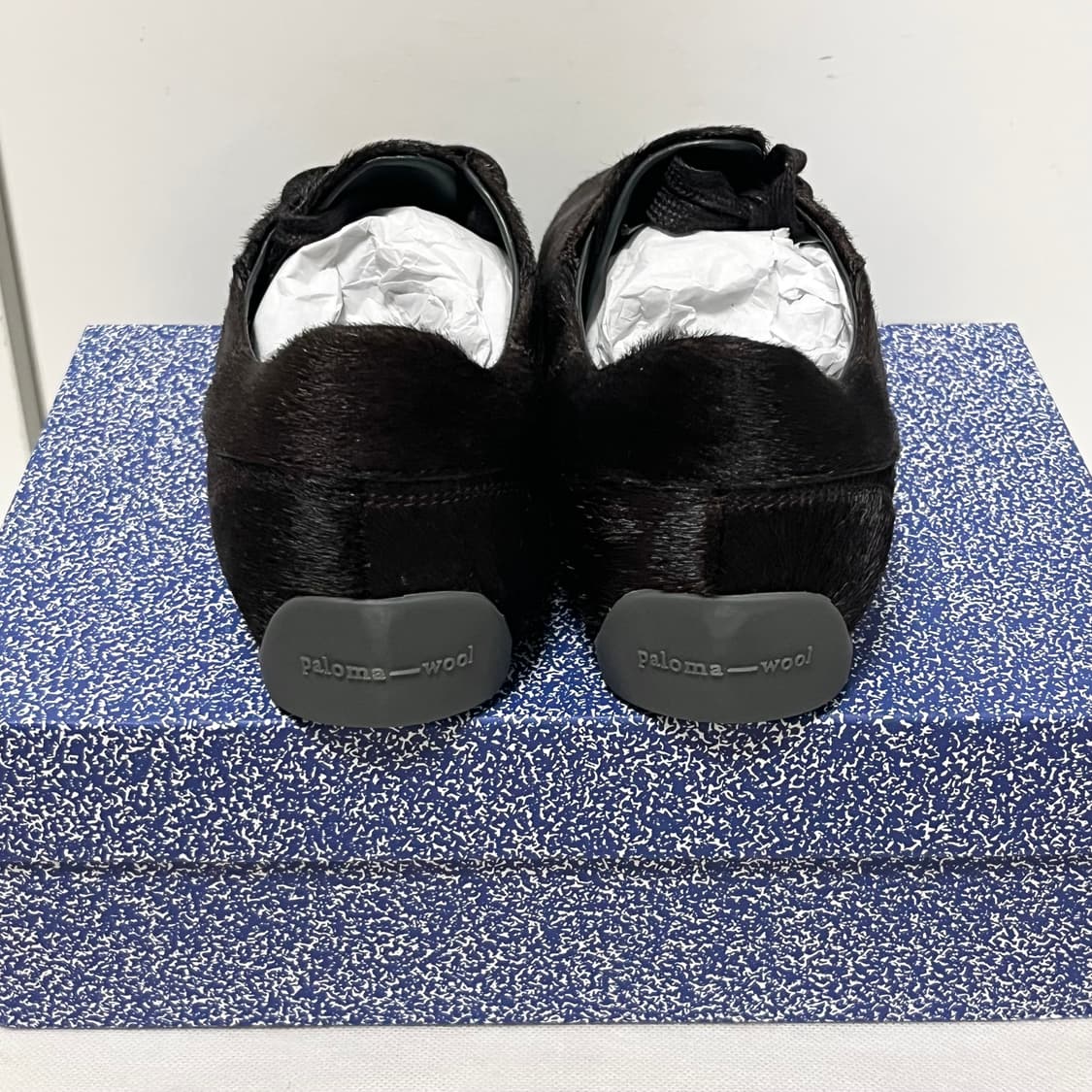 [36,37,38,39]팔로마울 Miles 헤어리 스니커즈/브라운 상품이미지4