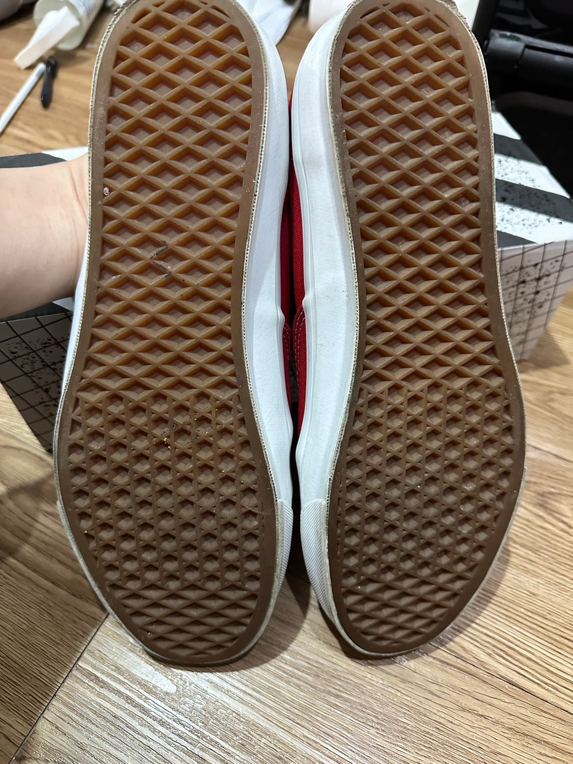 반스 어센틱 볼트 og 레드 300사이즈 상품이미지4