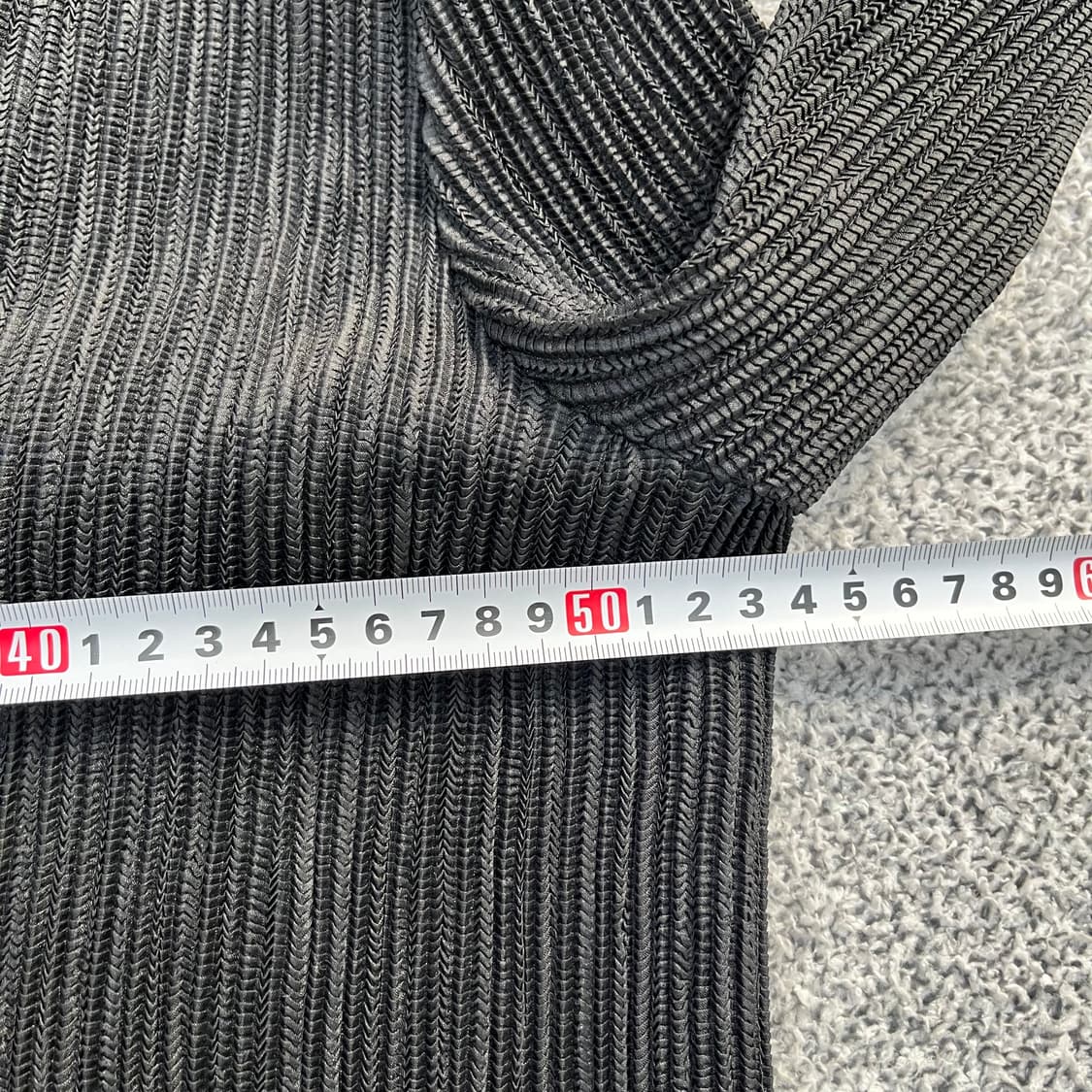 실측확인 플리츠 가디건 자켓 0403M 상품이미지5