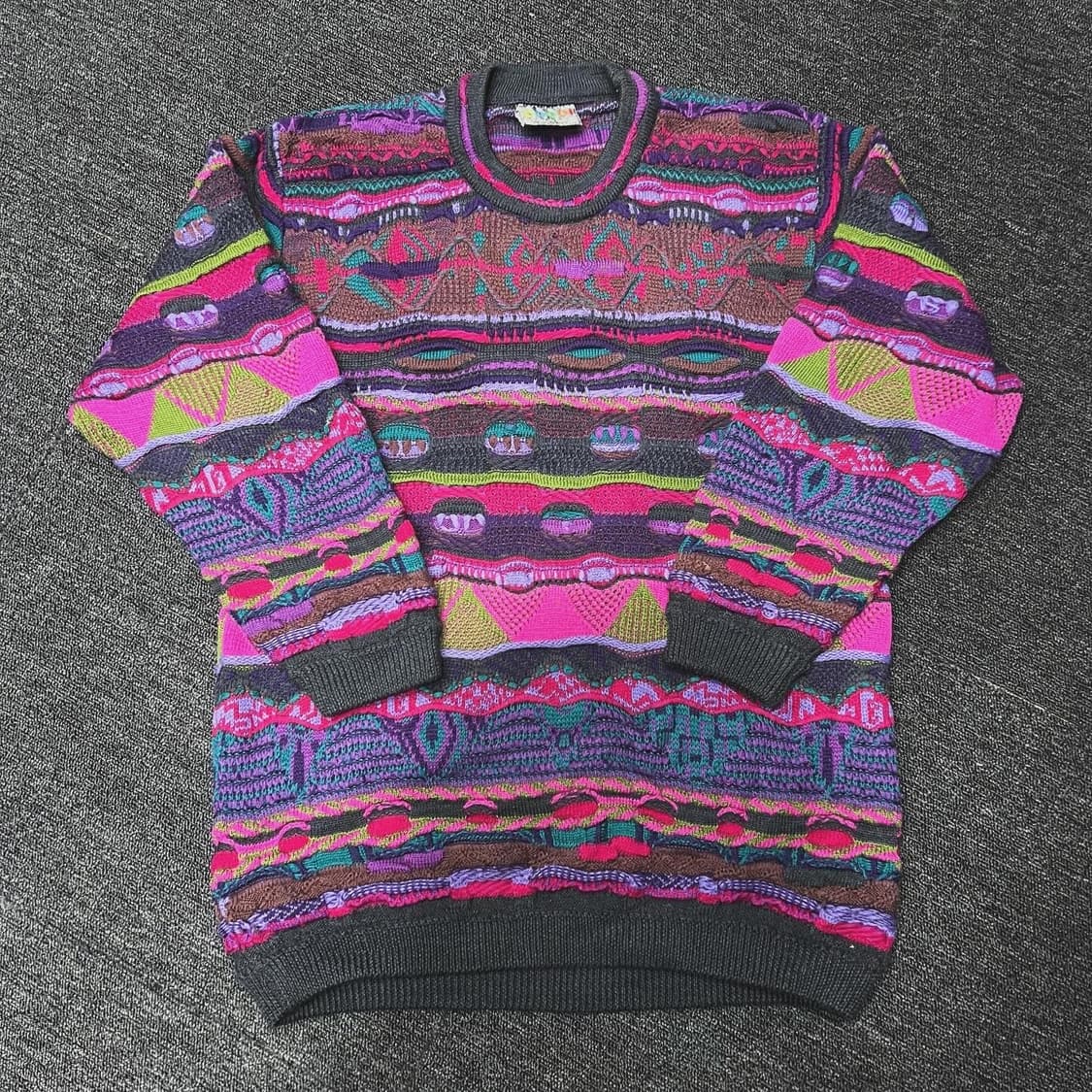 쿠지 케이블 니트 상품이미지1