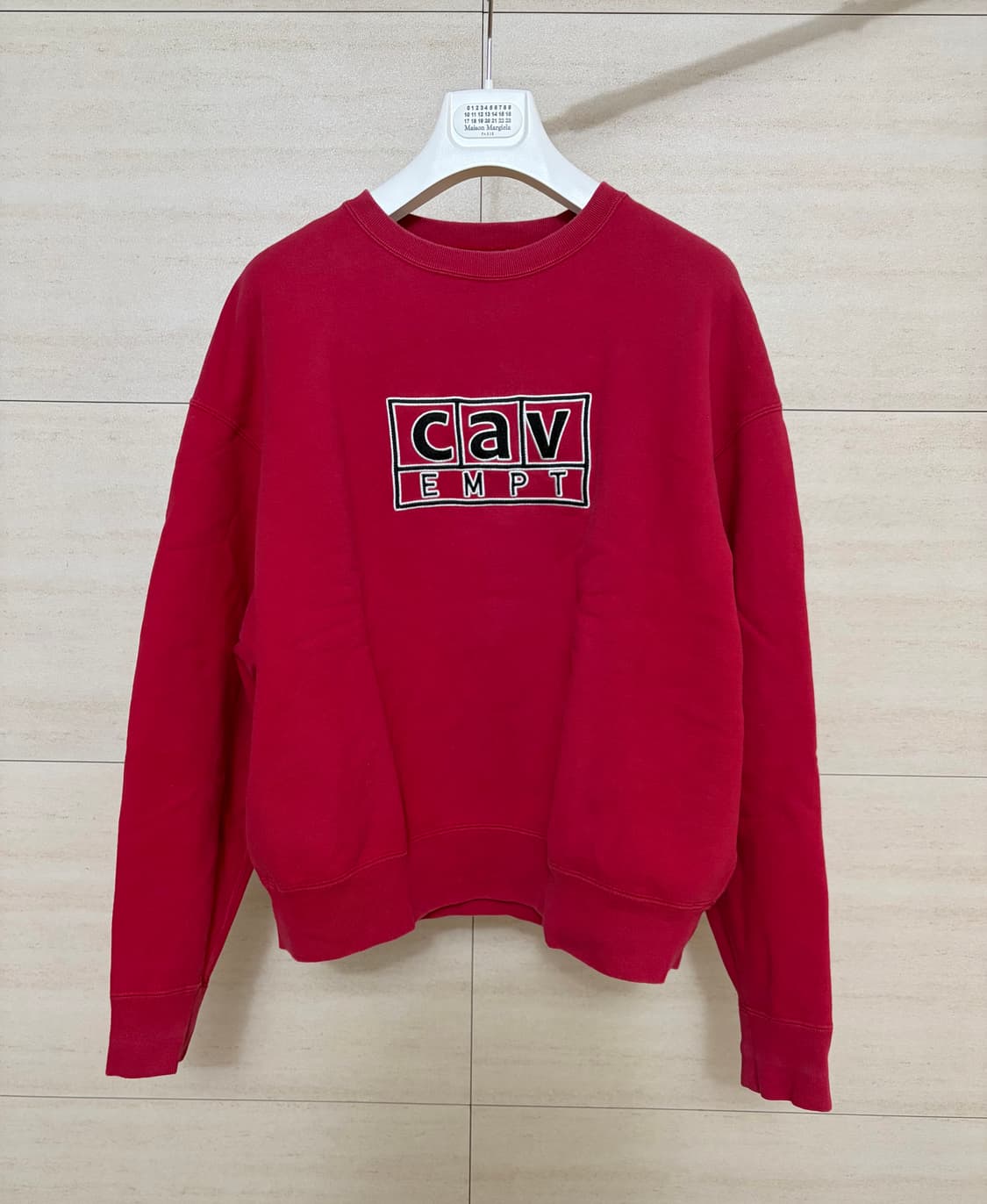 18FW 카브엠트 c a v BOX CREW NECK 상품이미지1