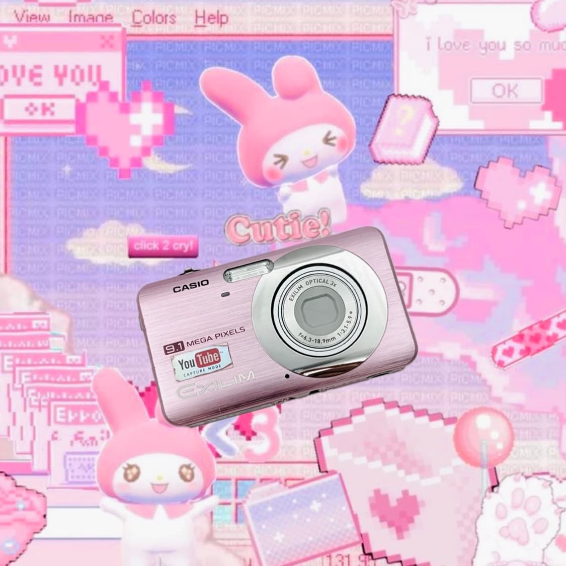 💕유인&카리나💕 카시오 엑슬림 EX-Z80 핑크 디카 디지털 카메라 상품이미지1