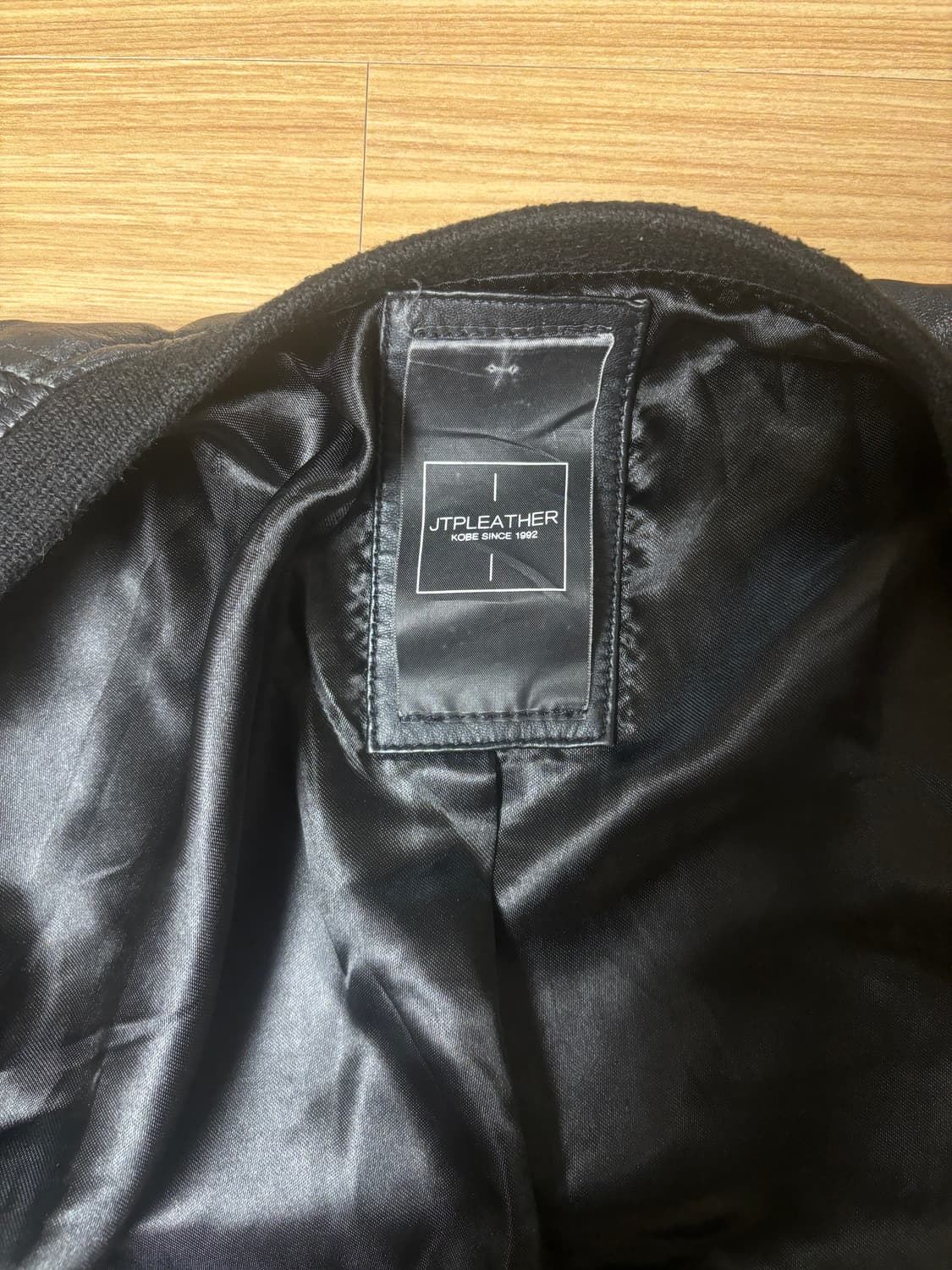 Jtp leather 재패니즈 램스킨 슬림핏 레더 자켓 상품이미지7