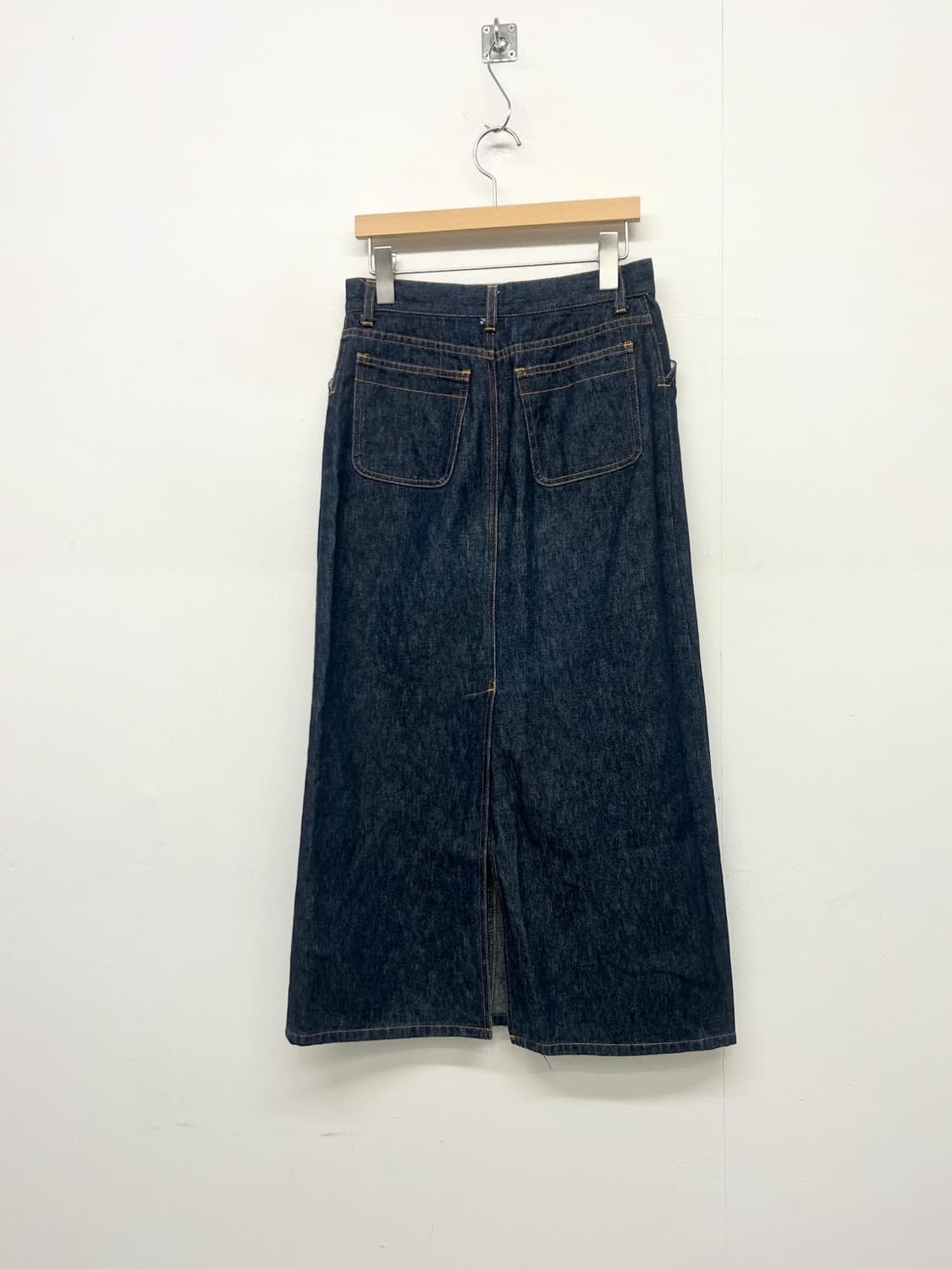 제이프레스 데님 롱 스커트 상품이미지3