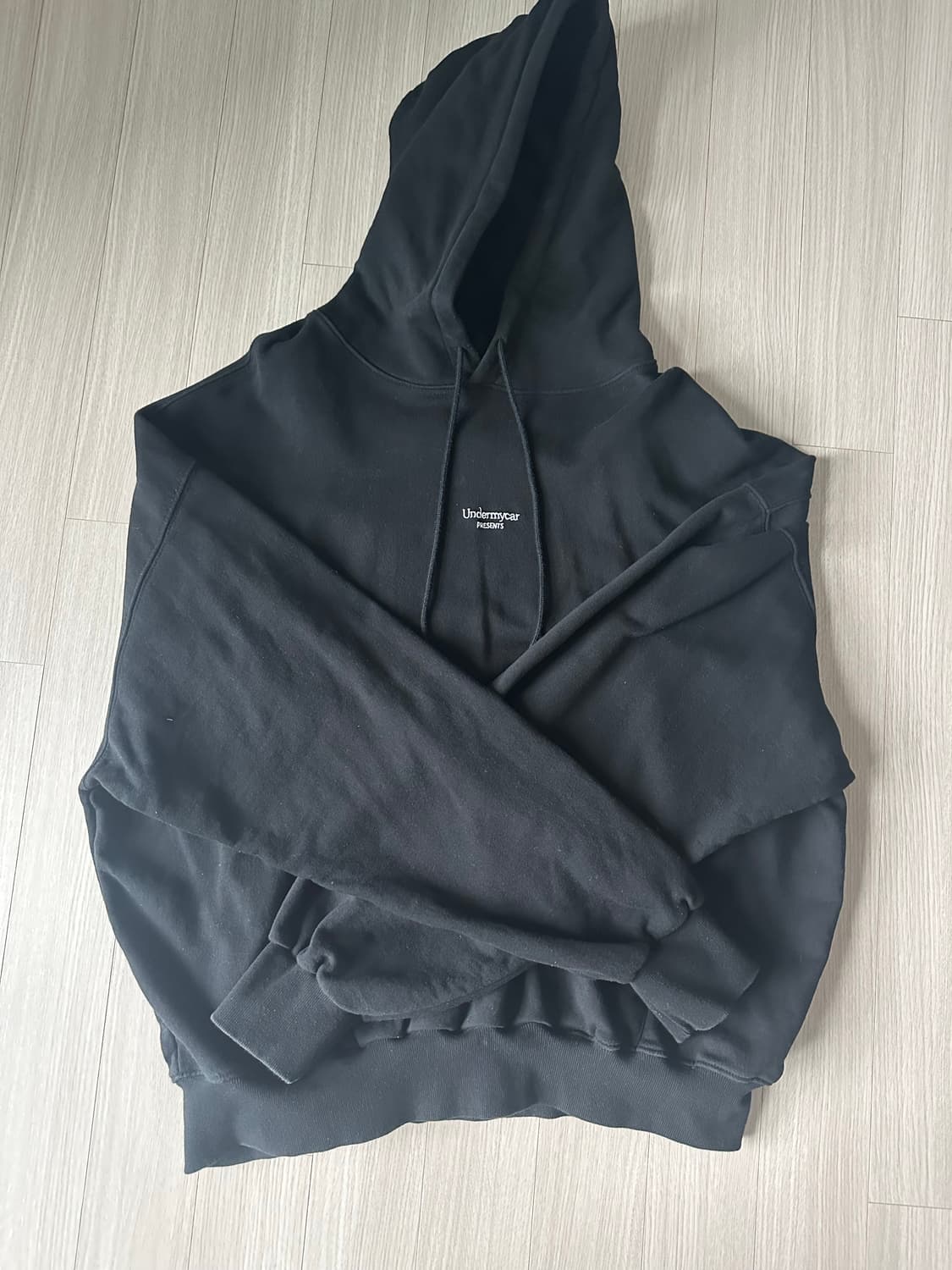 언더마이카 무0.9 Anti Fxxking 오버사이즈 후디 상품이미지2