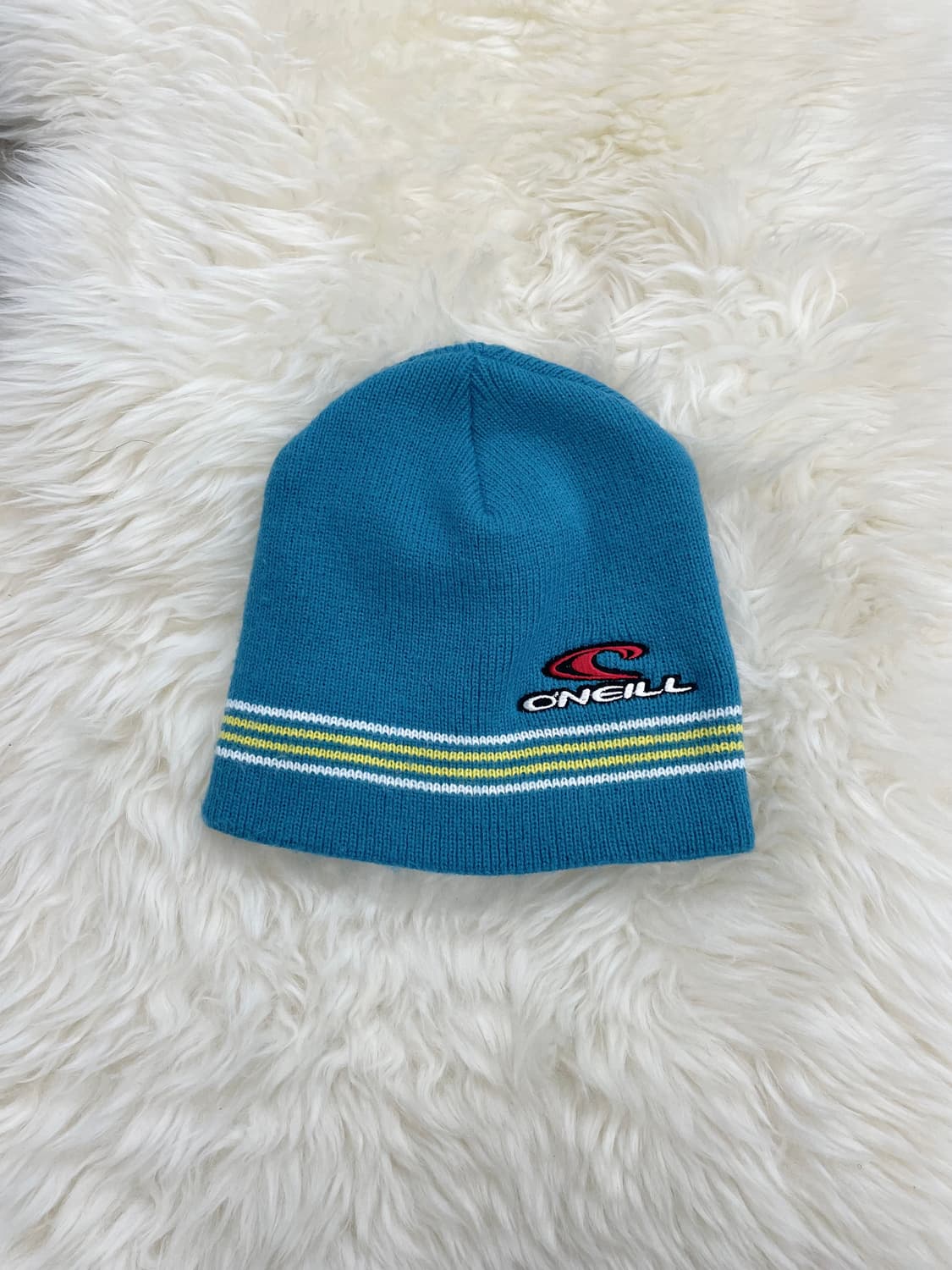 JPN 블루 로고 라인 비니 상품이미지1