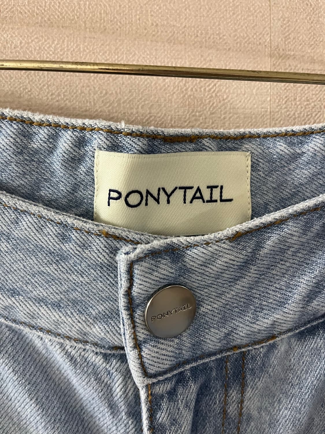 포니테일 PONYTAIL 본 벨라루즈핏진 (S) 상품이미지7