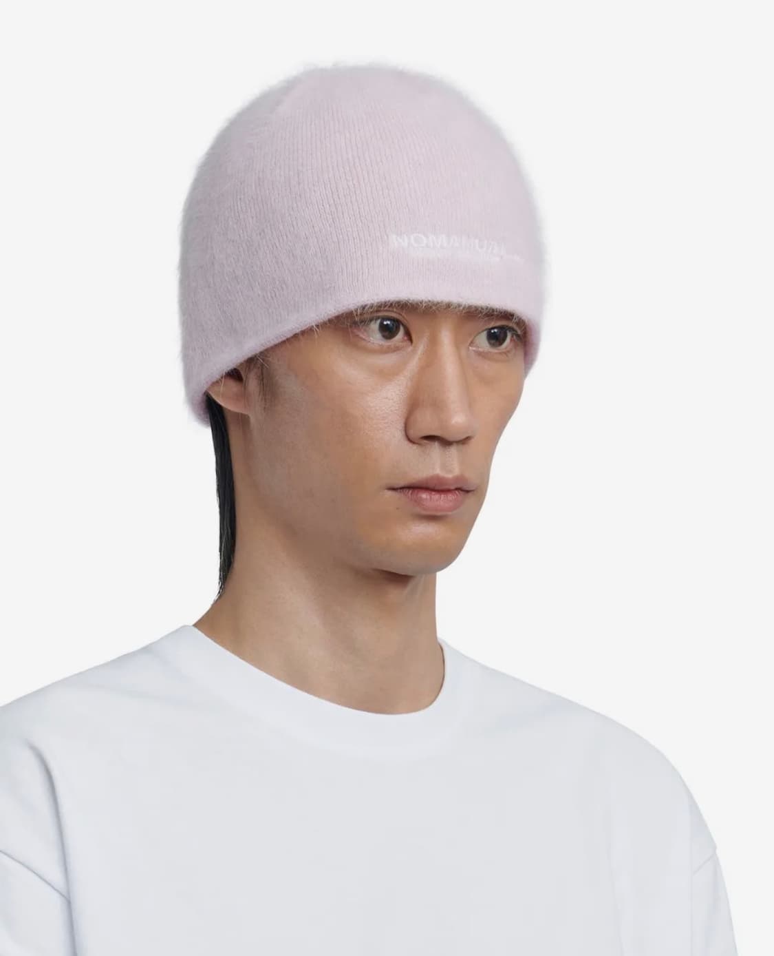 노매뉴얼 HAIRY 비니  라이트 핑크 상품이미지2