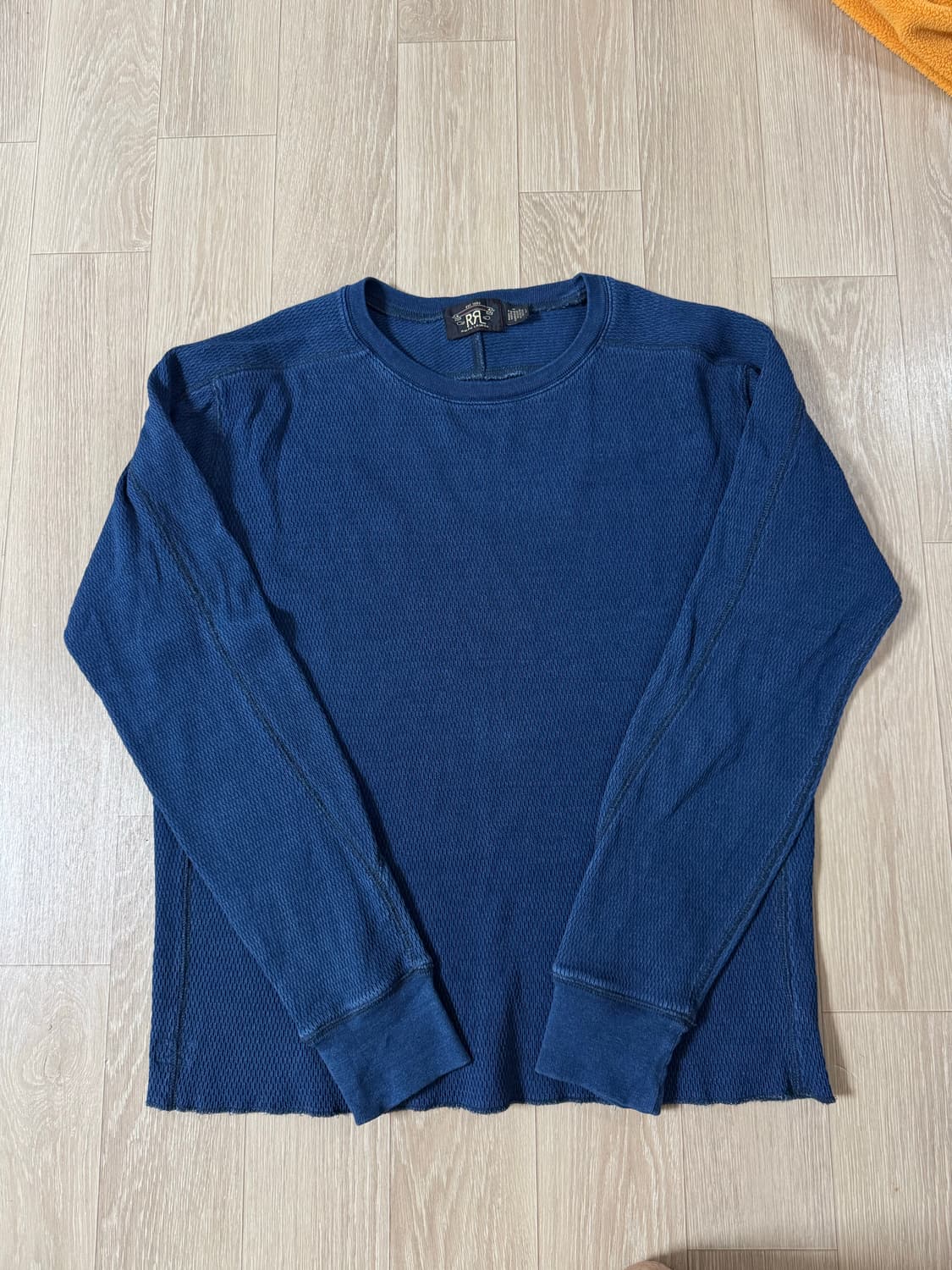 L 더블알엘 인디고 자카드 와플 니트 크루넥 / 헨리넥 상품이미지1