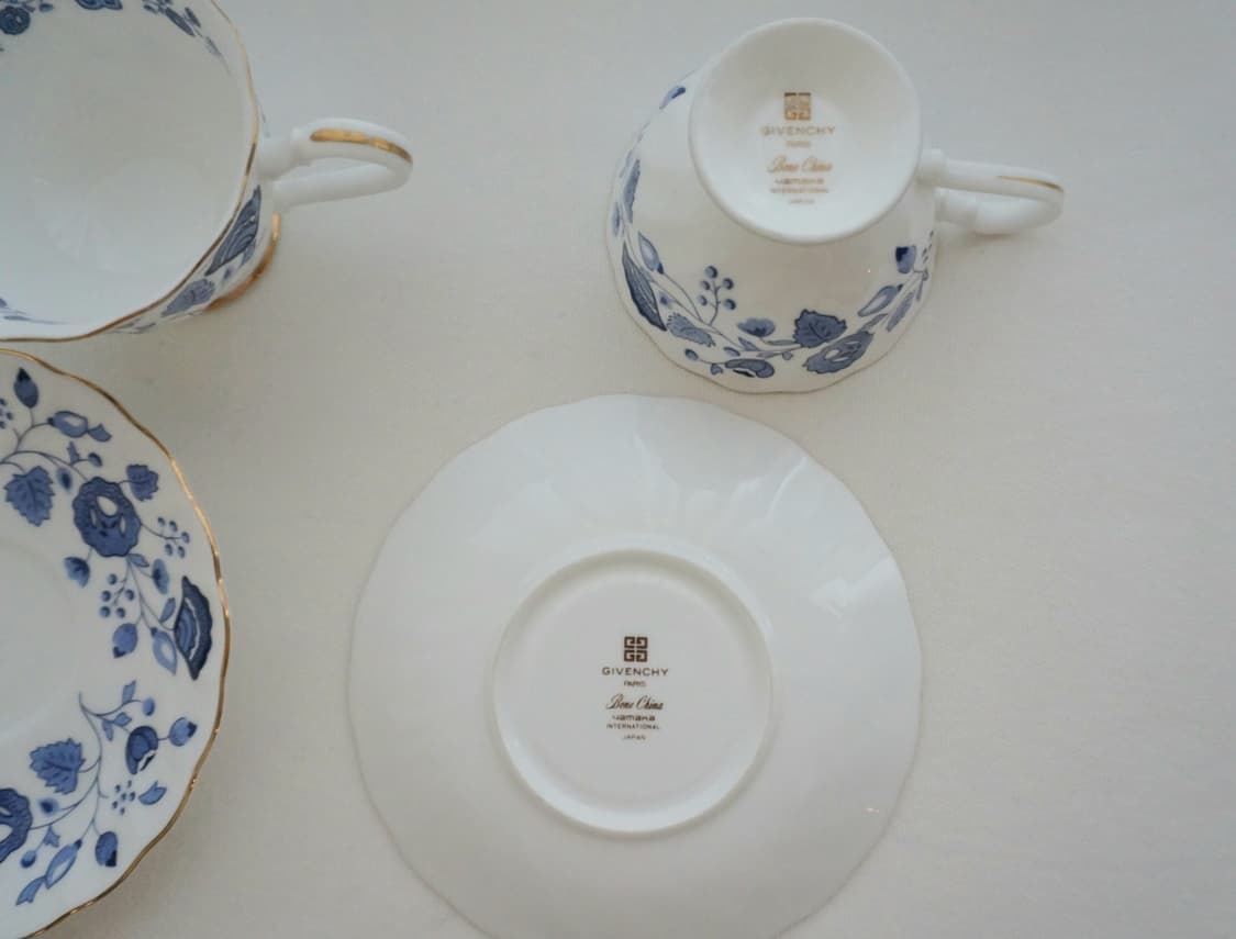 지방시 블루 플라워 찻잔 세트 상품이미지6