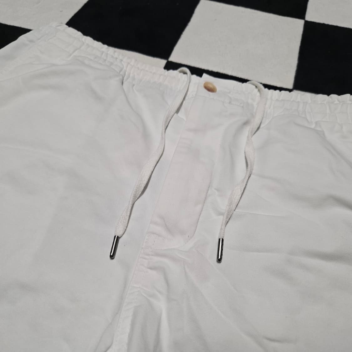 L 폴로랄프로렌 x 무신사 프렙스터 반바지 화이트 상품이미지3