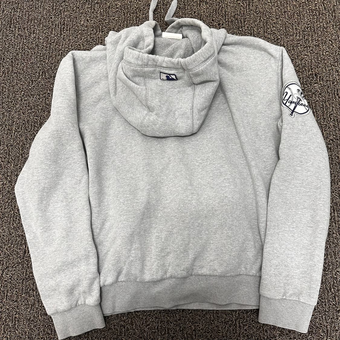 MLB 엠엘비 기모 후드티셔츠 그레이 100(L) 상품이미지5