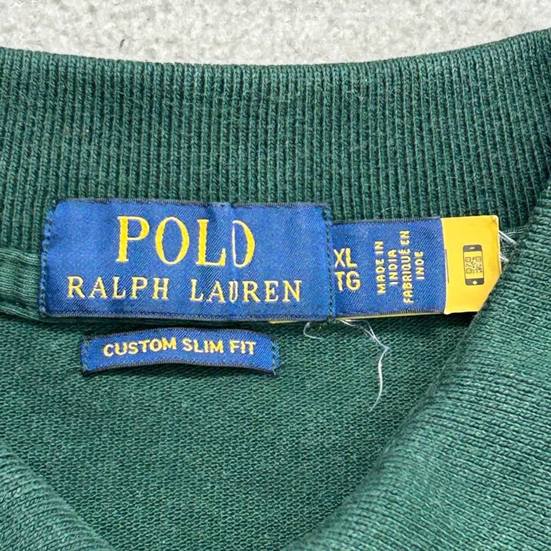 POLO RALPH LAUREN 커스텀핏 pk 반팔티 그린 XL 상품이미지6