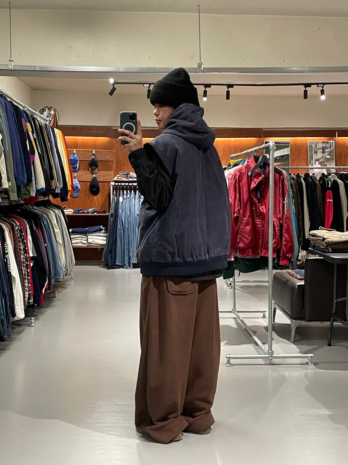 빈티지 워크 베스트 자켓   상품이미지3