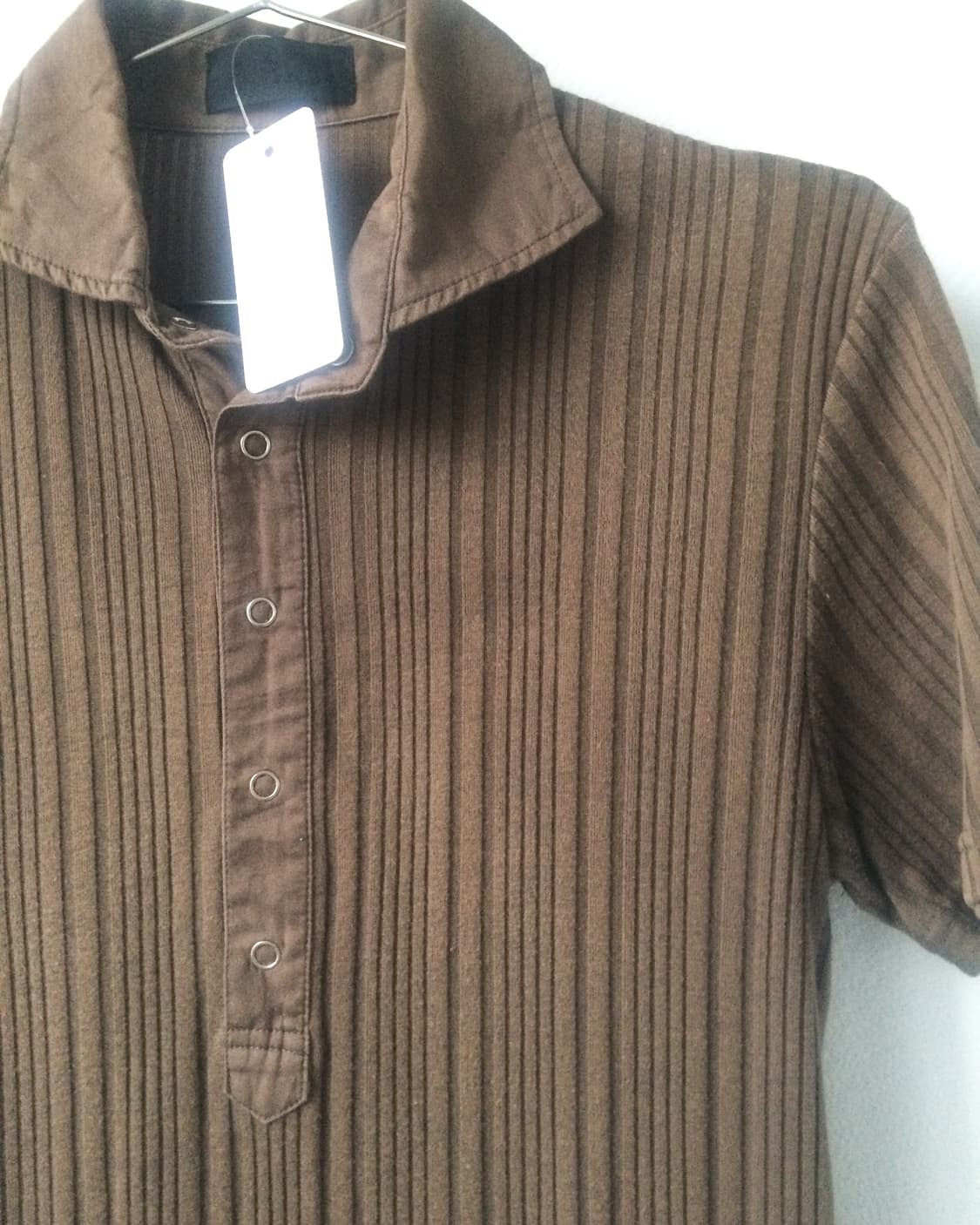 Collar ribbed t shirt 상품이미지5