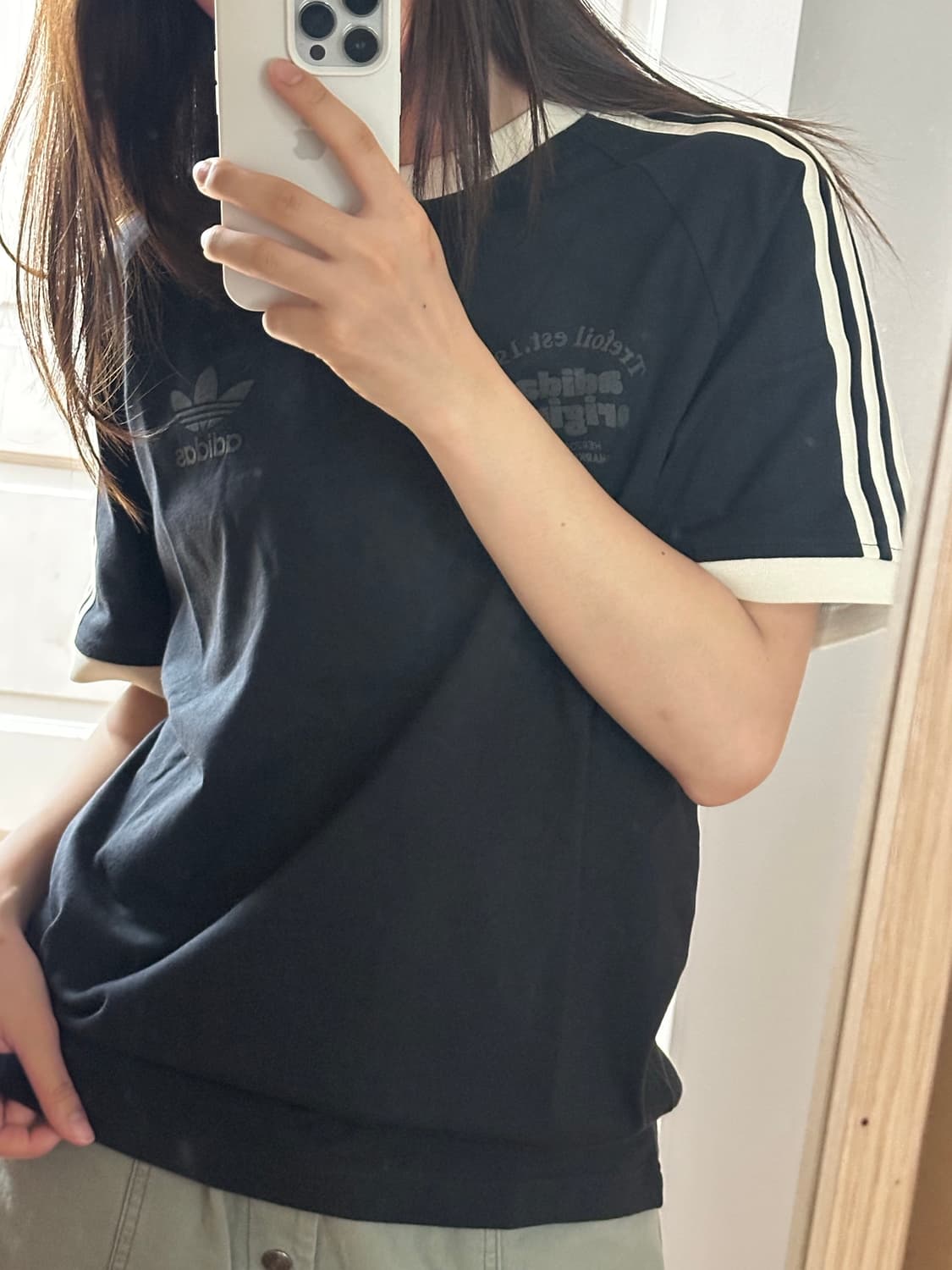 아디다스(ADIDAS) 스포츠 그래픽 캘리 티셔츠 IS1413 상품이미지2