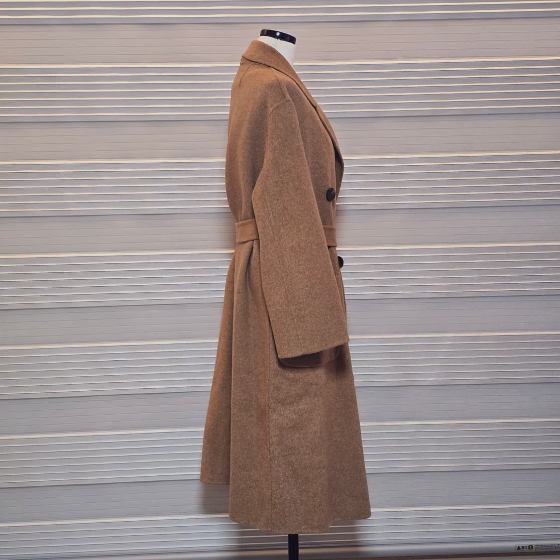 핸드메이드 2가지 스타일 코트(카라 탈부착 가능) 상품이미지2