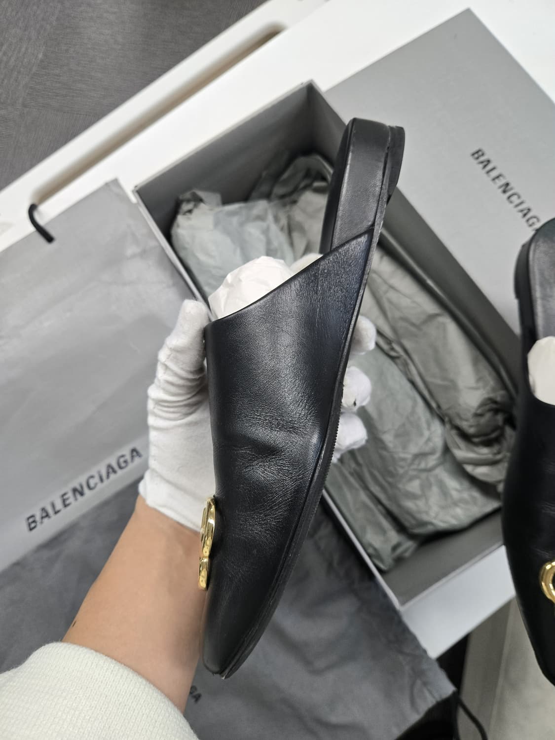 [A급컨디션]발렌시아가 슬리퍼 로퍼 상품이미지2