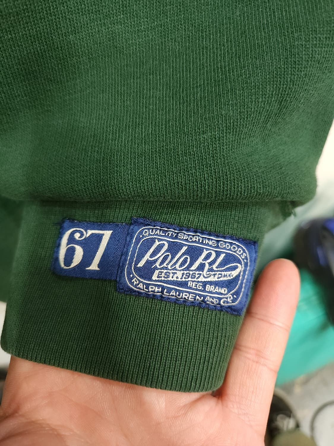 폴로 랄프로렌 빈티지 패치 기모 맨투맨

 상품이미지4