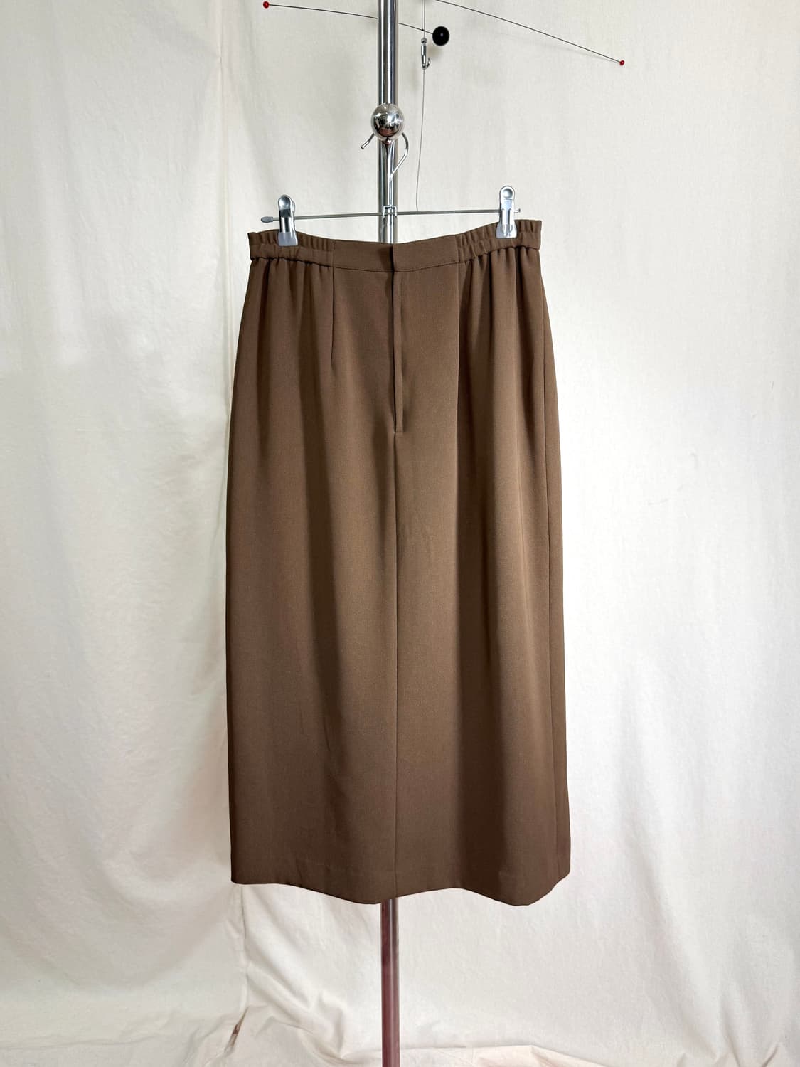 버튼 스트라이프 스커트 상품이미지3