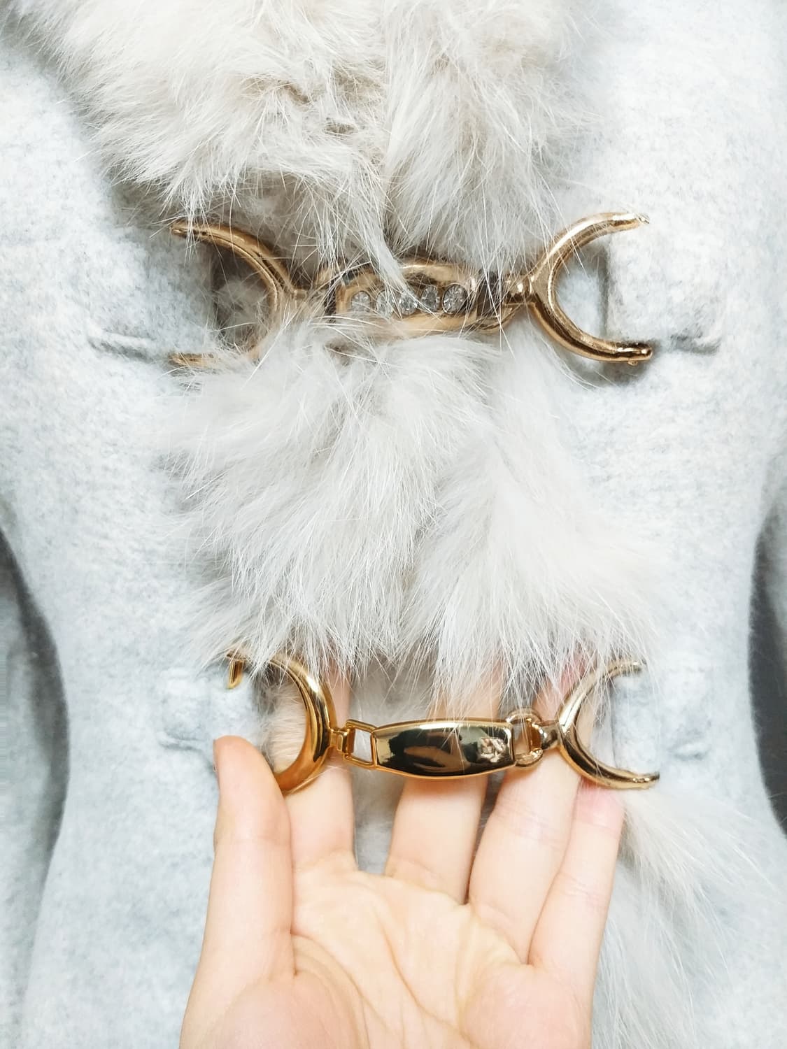 세실맥비 퍼코트 달천 대장 y2k자켓 로맨틱오네히메갸루 캐캐체핀터깔 로리 상품이미지2