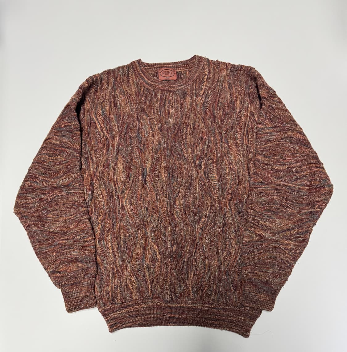 빈티지 KNITPIA 이태리 케이블 니트 M~L 상품이미지1