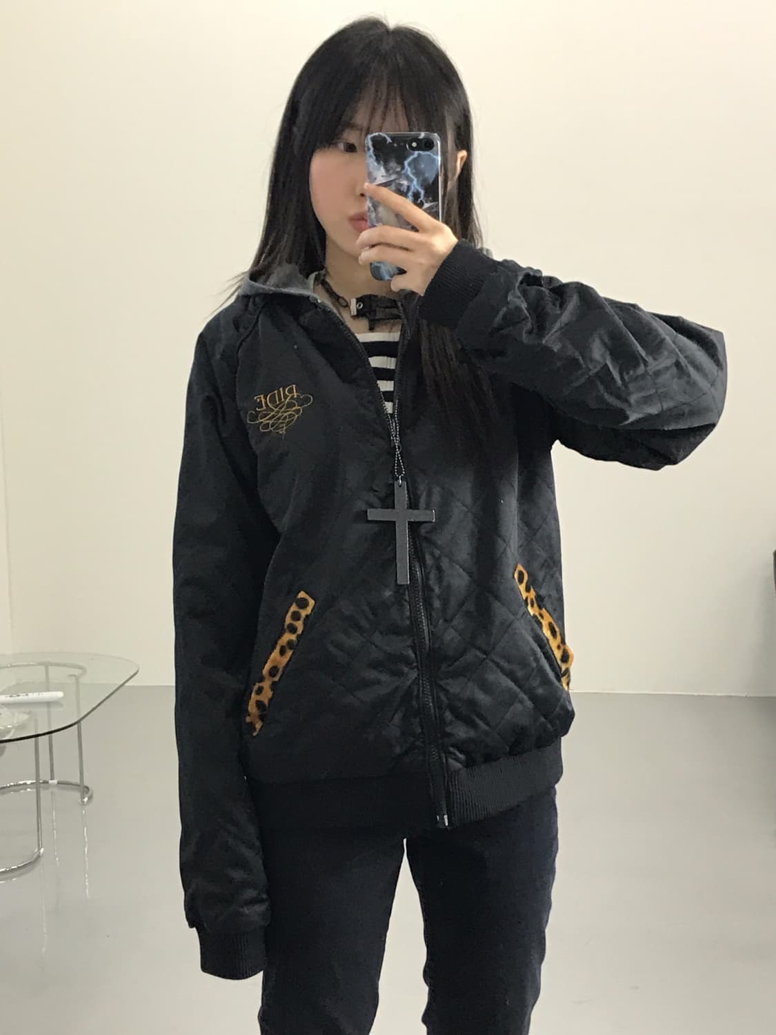 Ride Y2k Leo Reversible Blousons 상품이미지2