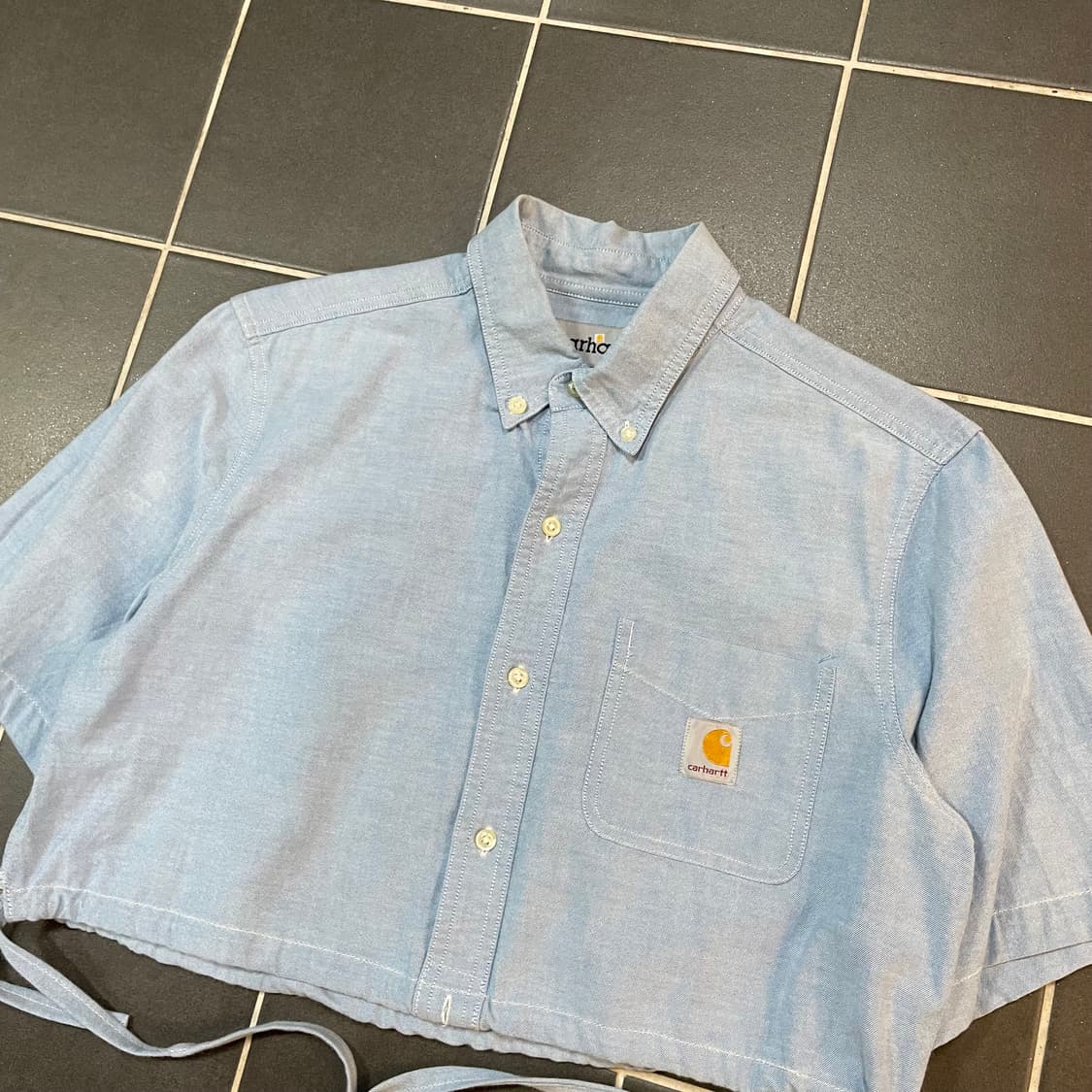 Carhartt 칼하트 커스텀 크롭 셔츠 상품이미지3