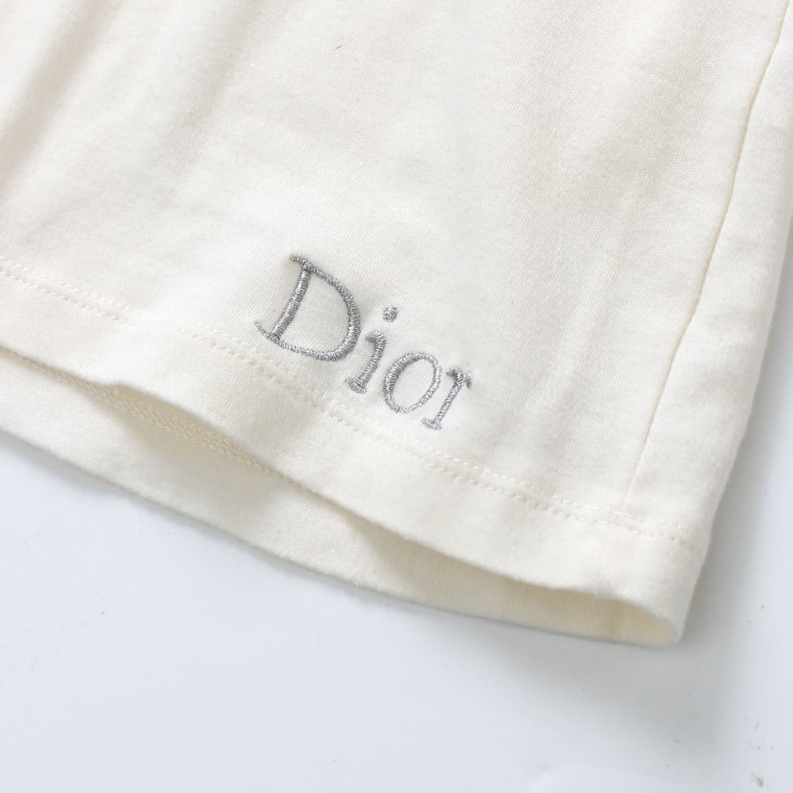 디올 Dior 빈티지 비즈 장식 자수 슬리브리스 나시 티셔츠 상품이미지2