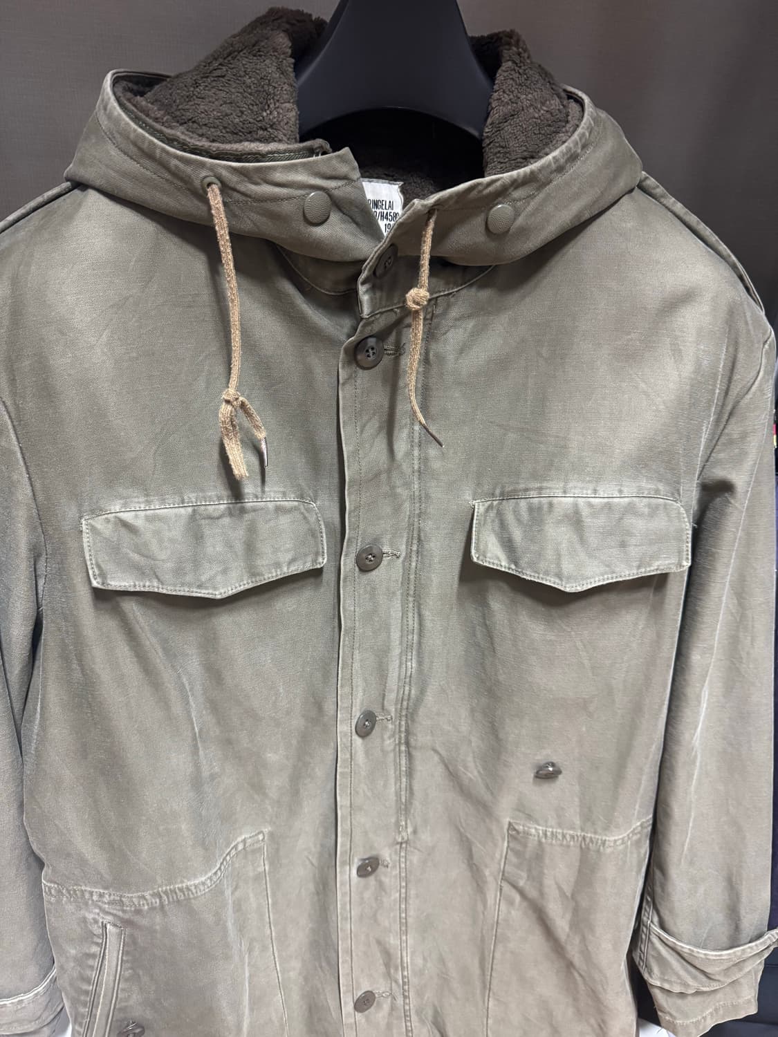 80s 독일군 밀리터리 파카 상품이미지2