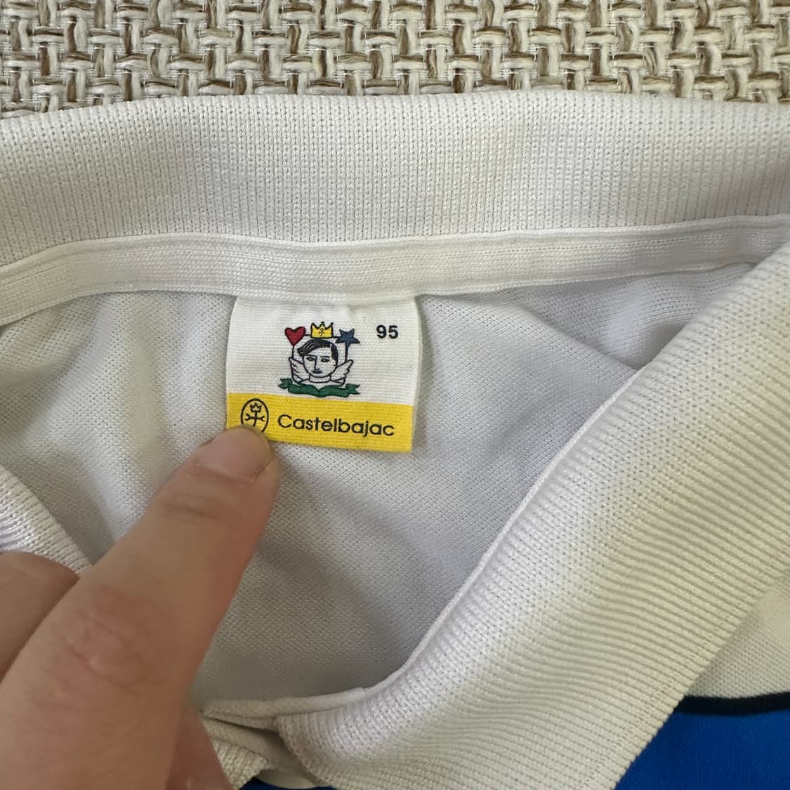 95 까스텔바작 그래픽 골프 카라티 0415D 상품이미지2