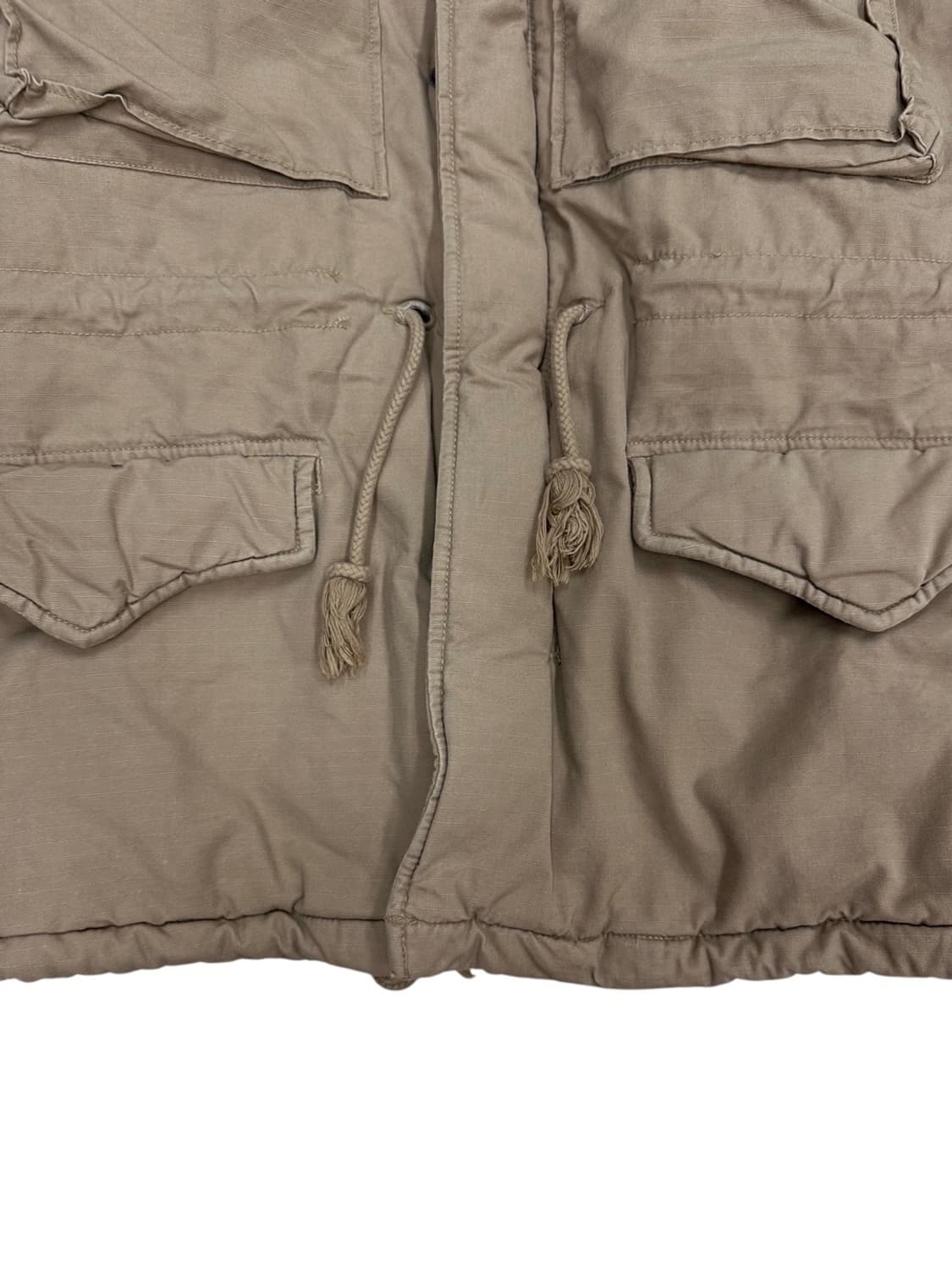 데님앤서플라이 유틸리티 밀리터리 자켓 베이지 (M~L) 상품이미지5