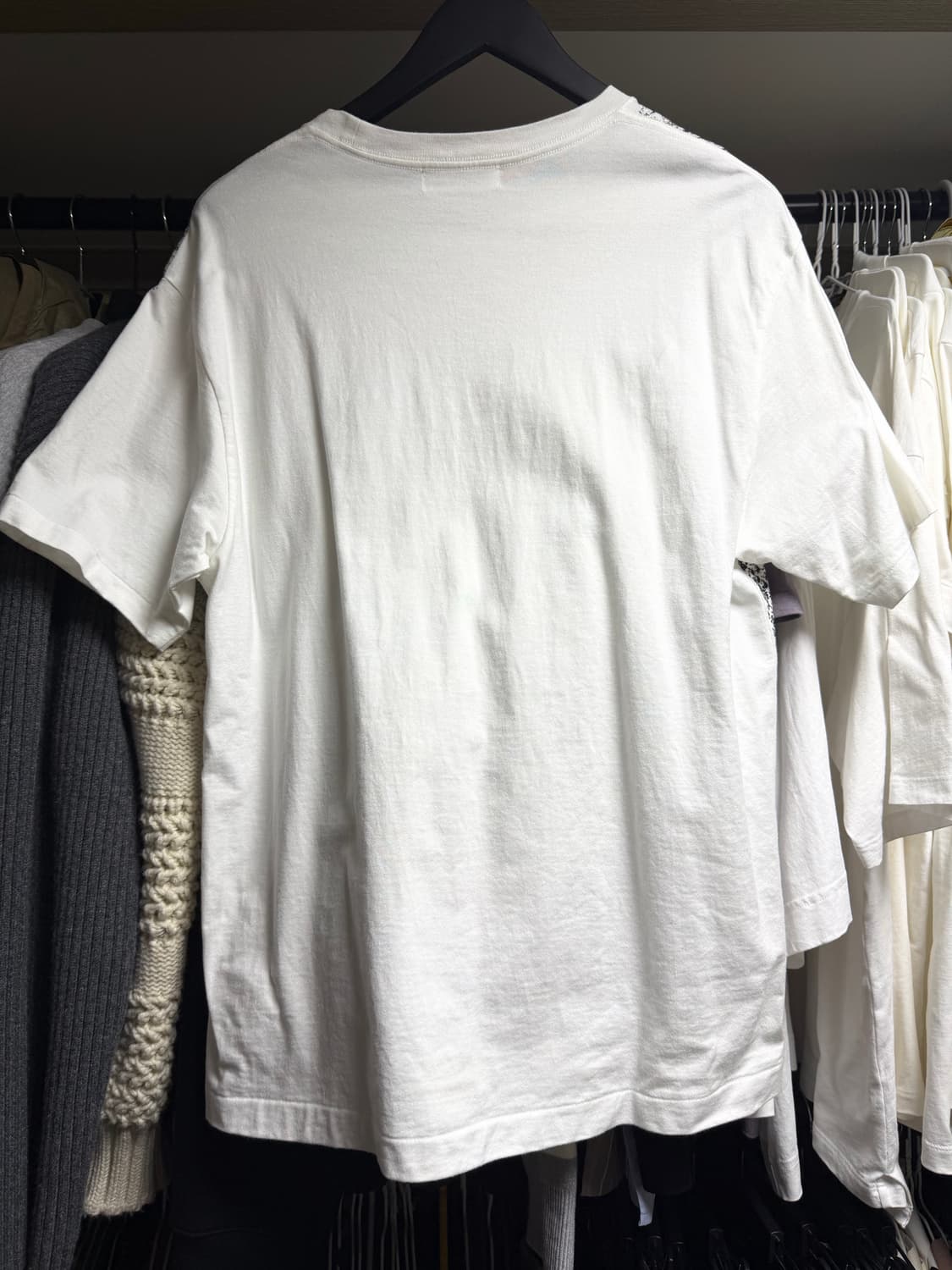 요지야마모토 / 와이즈 니트 프린팅 티셔츠 상품이미지2