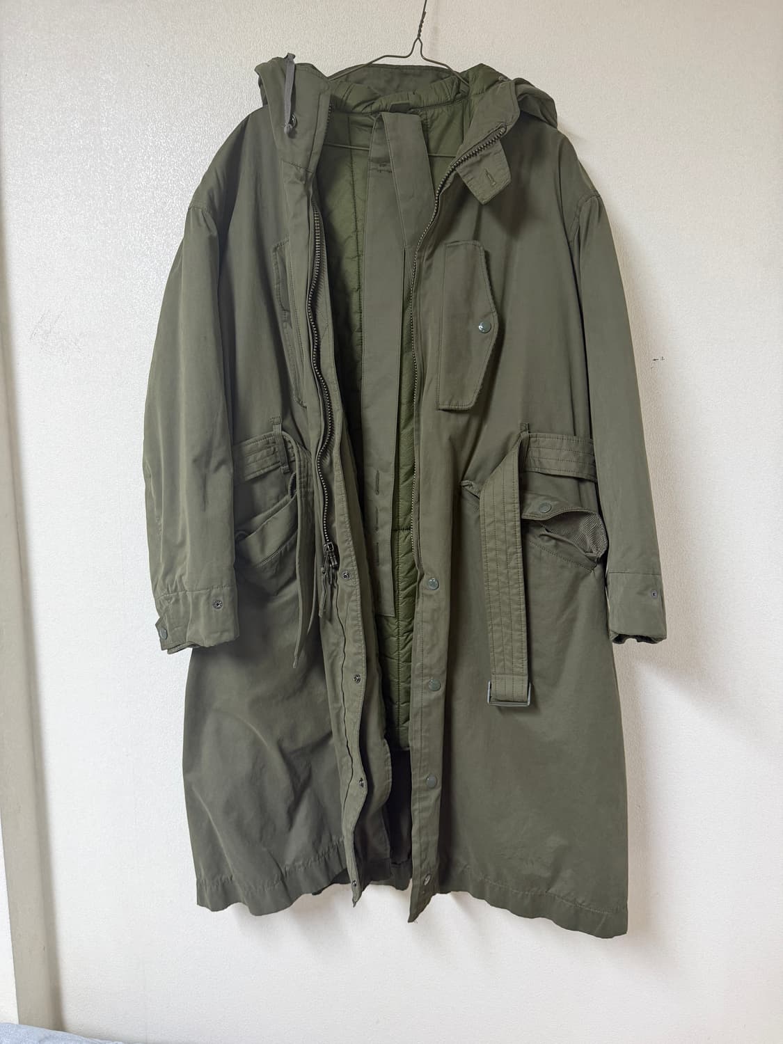 엔지니어드가먼츠 스톰 파카 s 야상 피쉬테일 상품이미지3