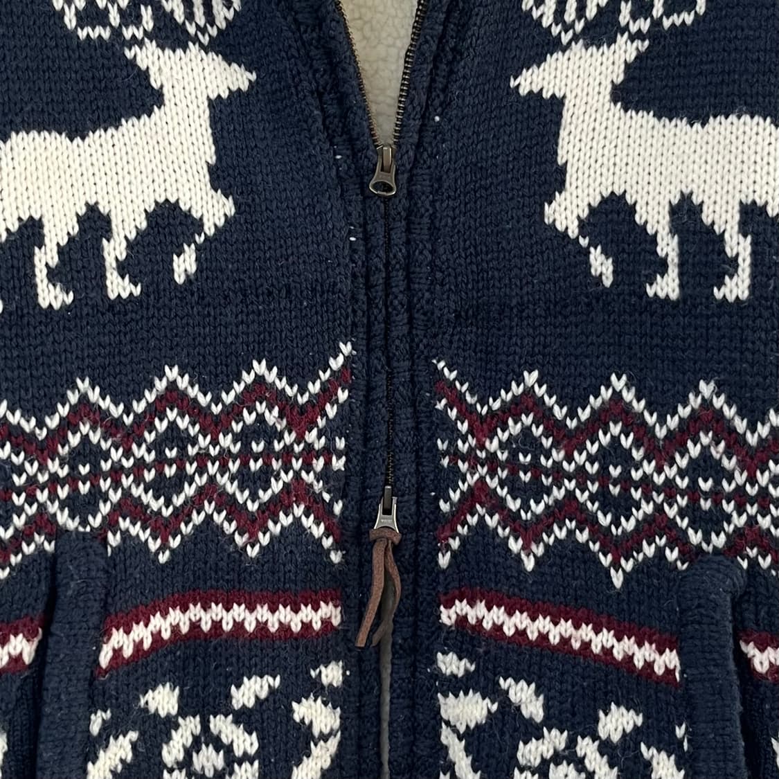 빔즈 하트 BEAMS HEART 노르딕 양털안감 후드집업 상품이미지5