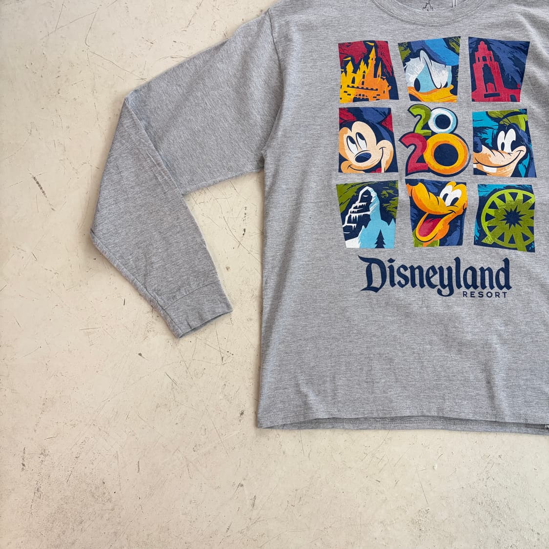 디즈니x헤인즈 빈티지 오피셜 롱슬리브 L 상품이미지3