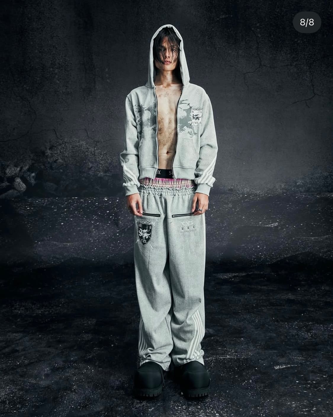 Cozyworldwide 스웻팬츠 그레이 M 상품이미지3