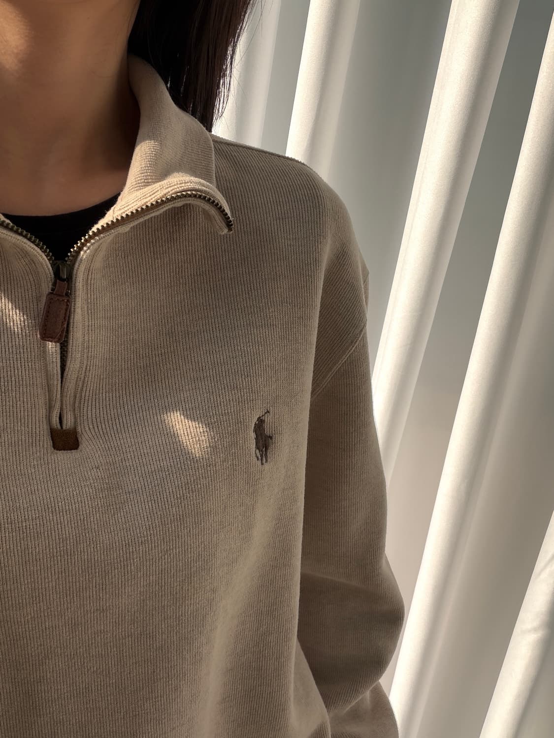 [L]폴로 랄프로렌 쿼터집 풀오버 스웻 셔츠 상품이미지4