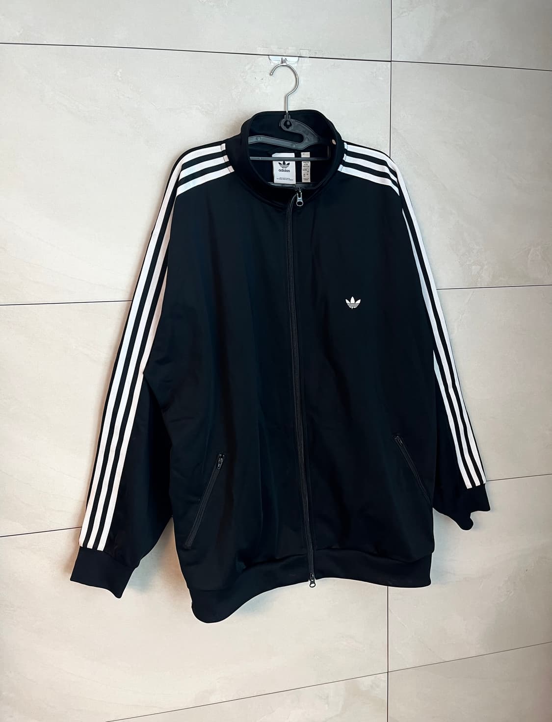 [루즈핏/2XL] 빅사이즈 아디다스 베켄바우어 져지 블랙 상품이미지2