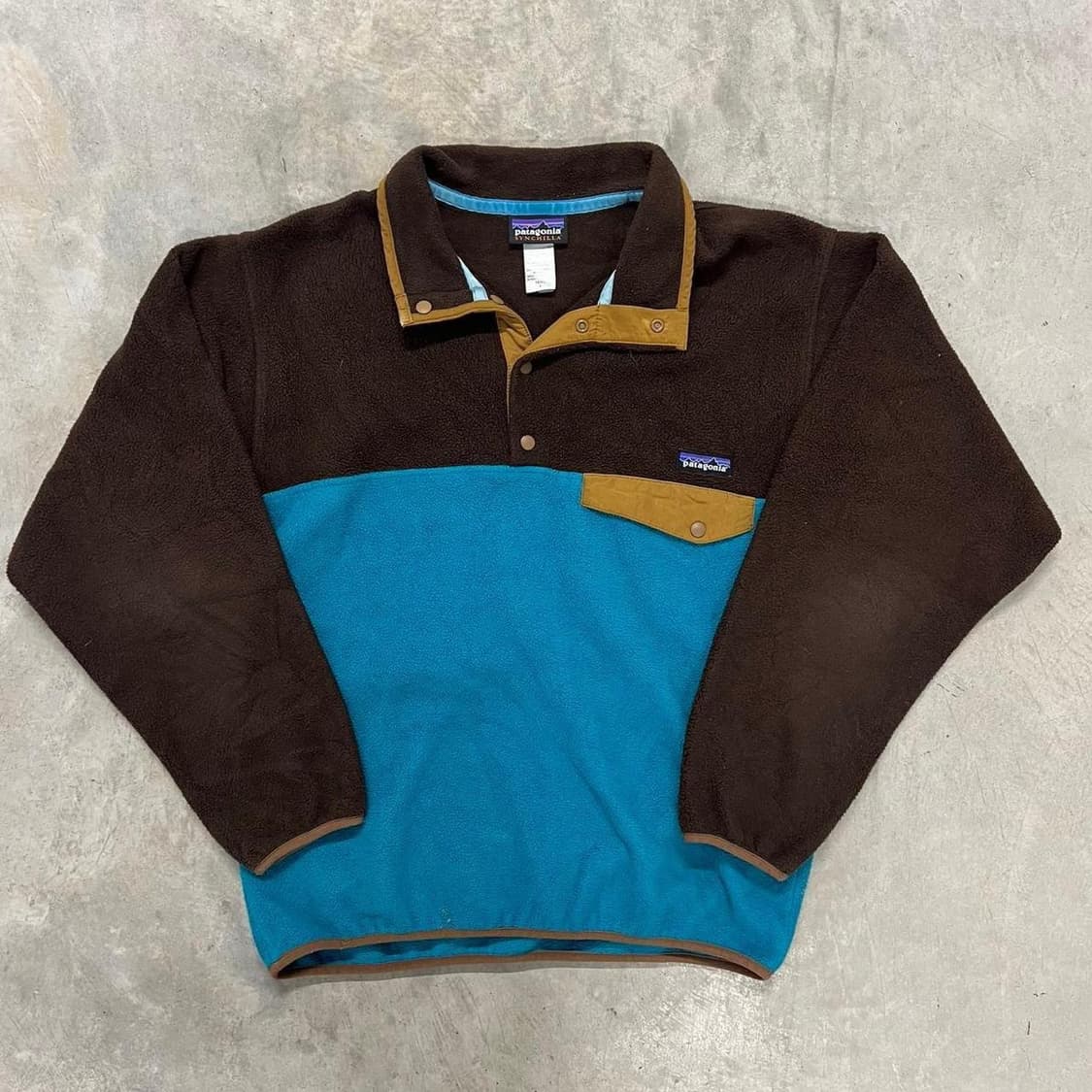 14FW 파타고니아 클래식 신칠라 스냅-티 플리스 풀오버 브라운 상품이미지1